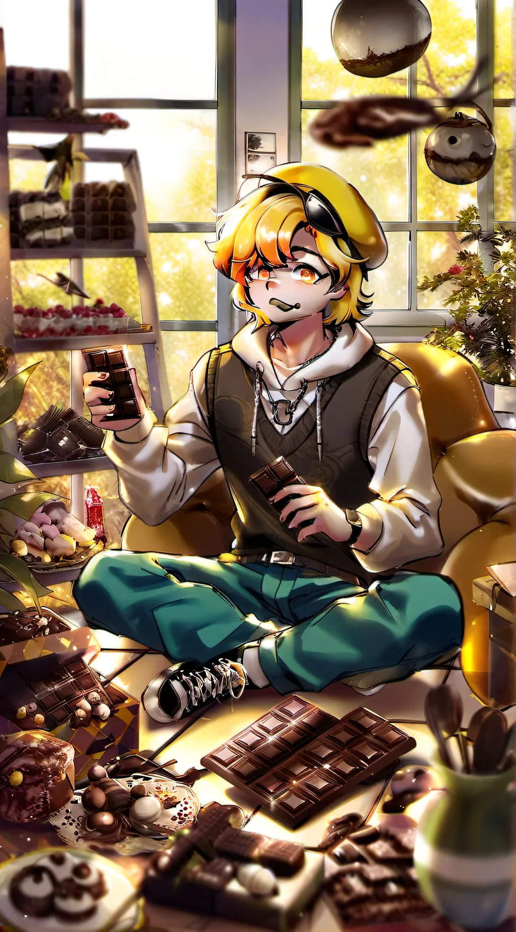 ai character: mike two background