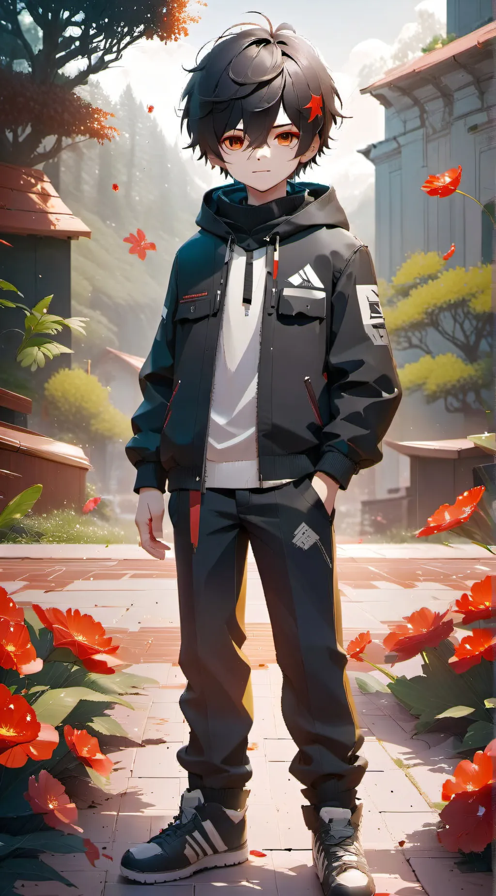 ai character: Edgy background