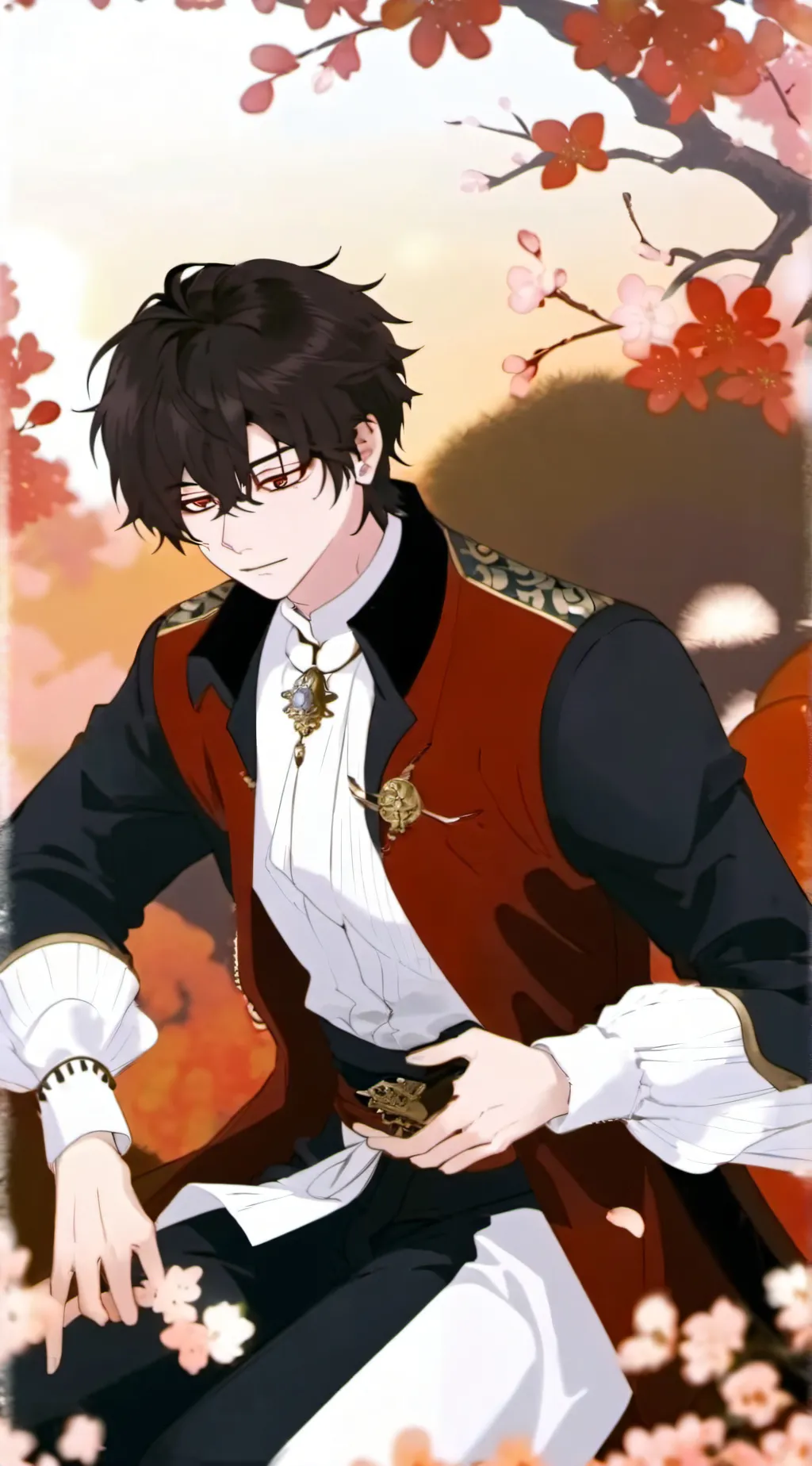 ai character: zane... background