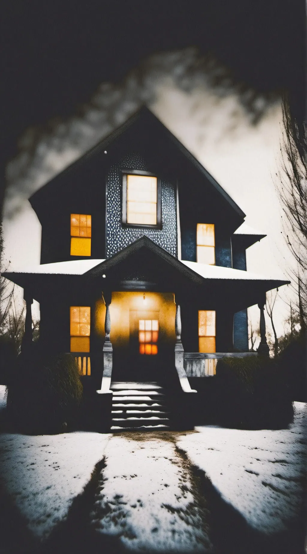 ai character: past CH house background