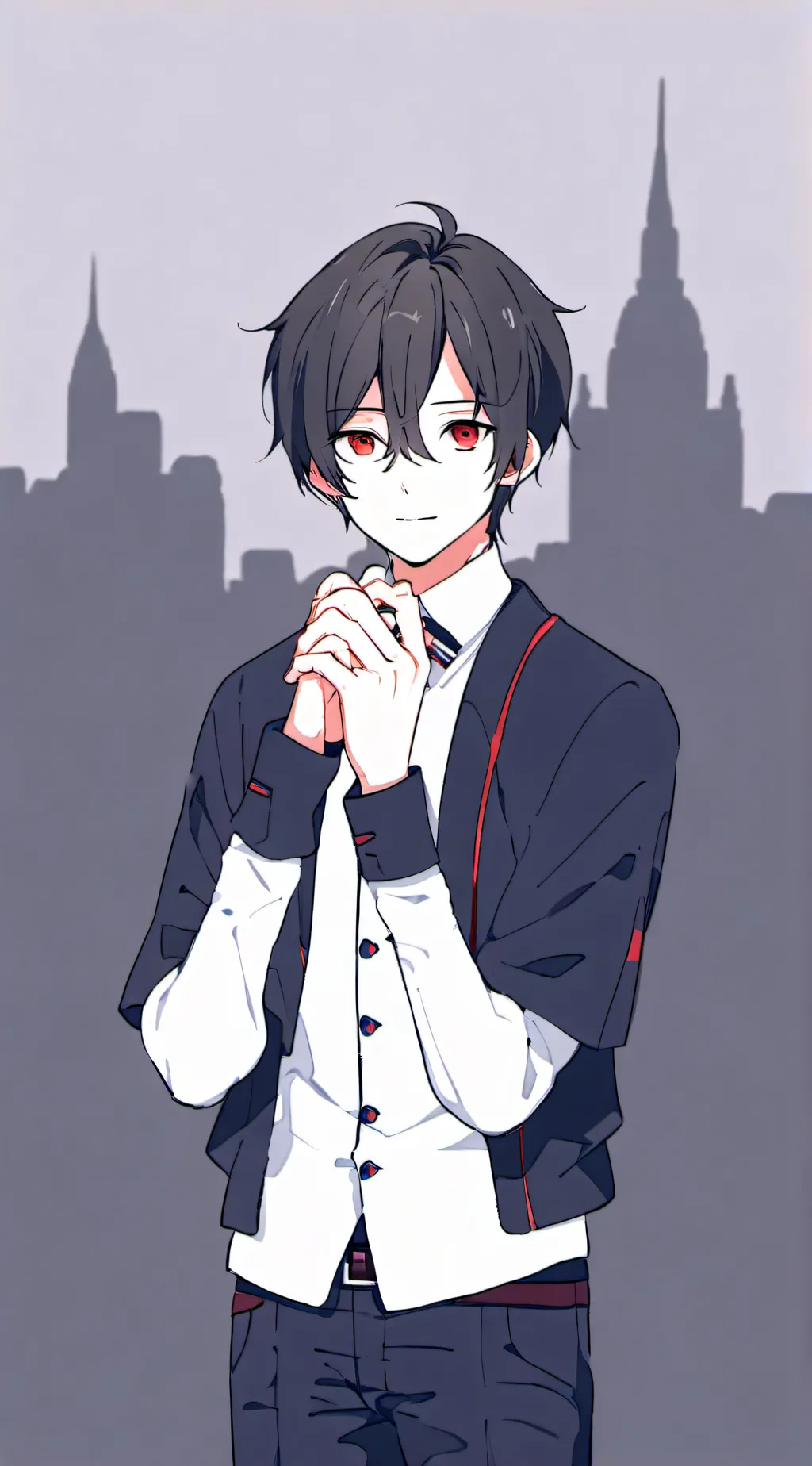 ai character: Isaac  background