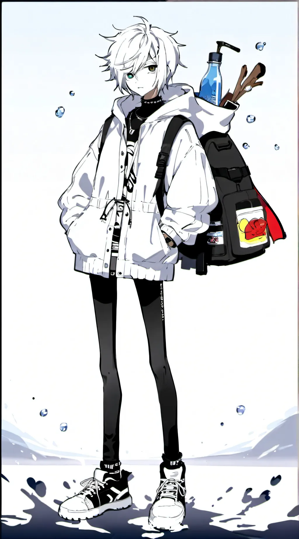 ai character: Doodle Bob background