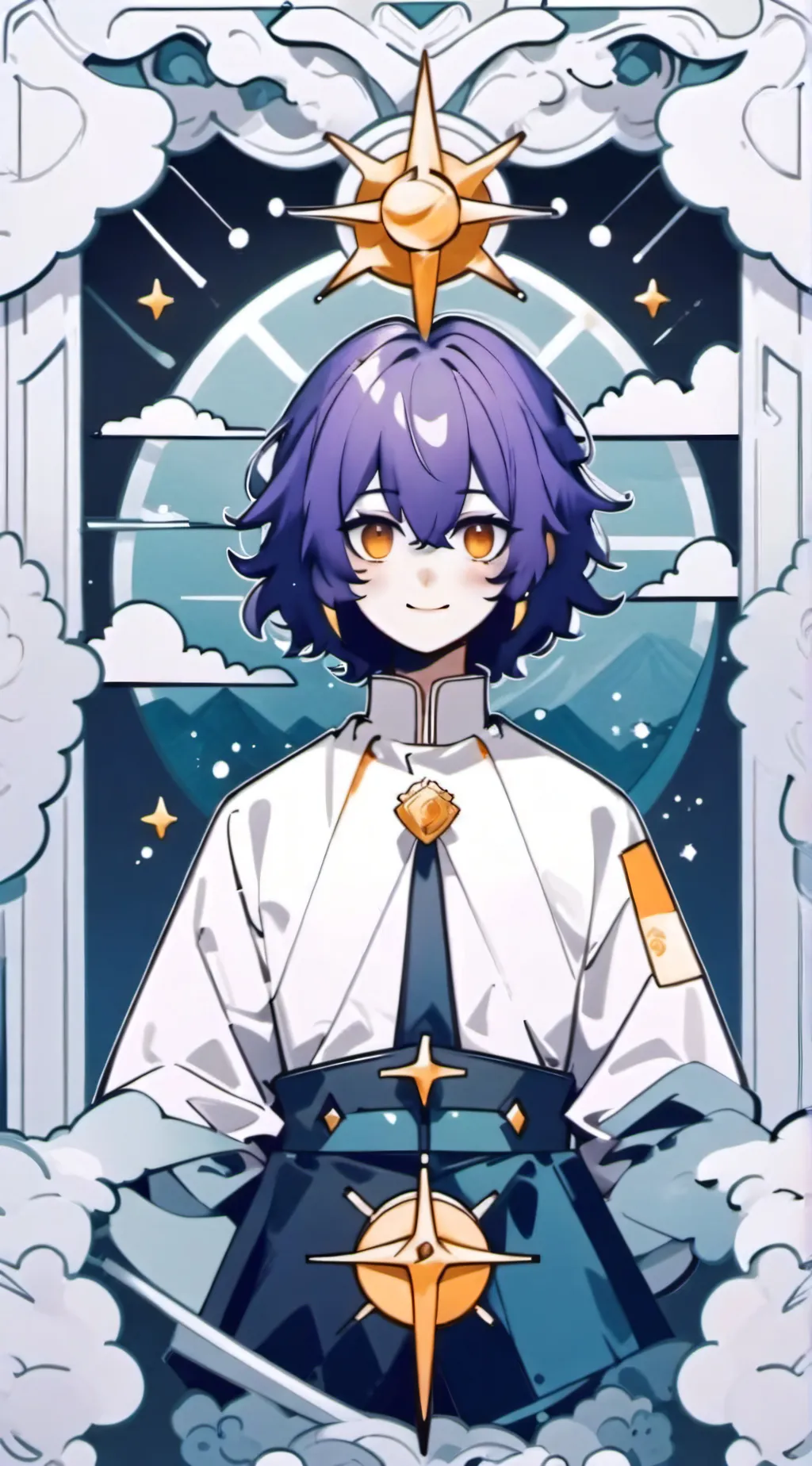 ai character: Moka  background