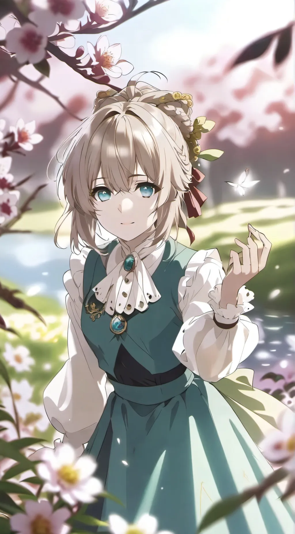 ai character: Лилия background