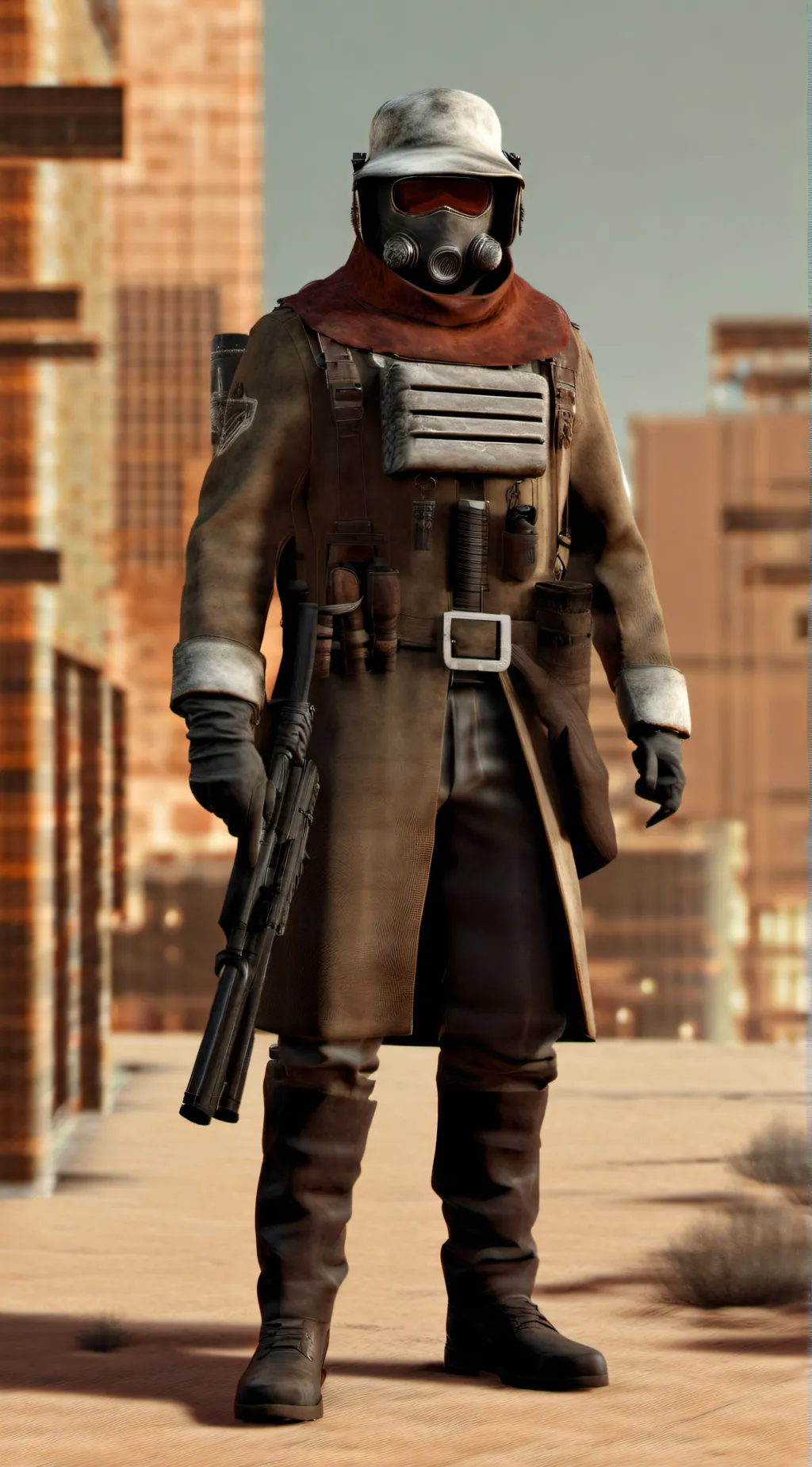 ai character: Braun  background