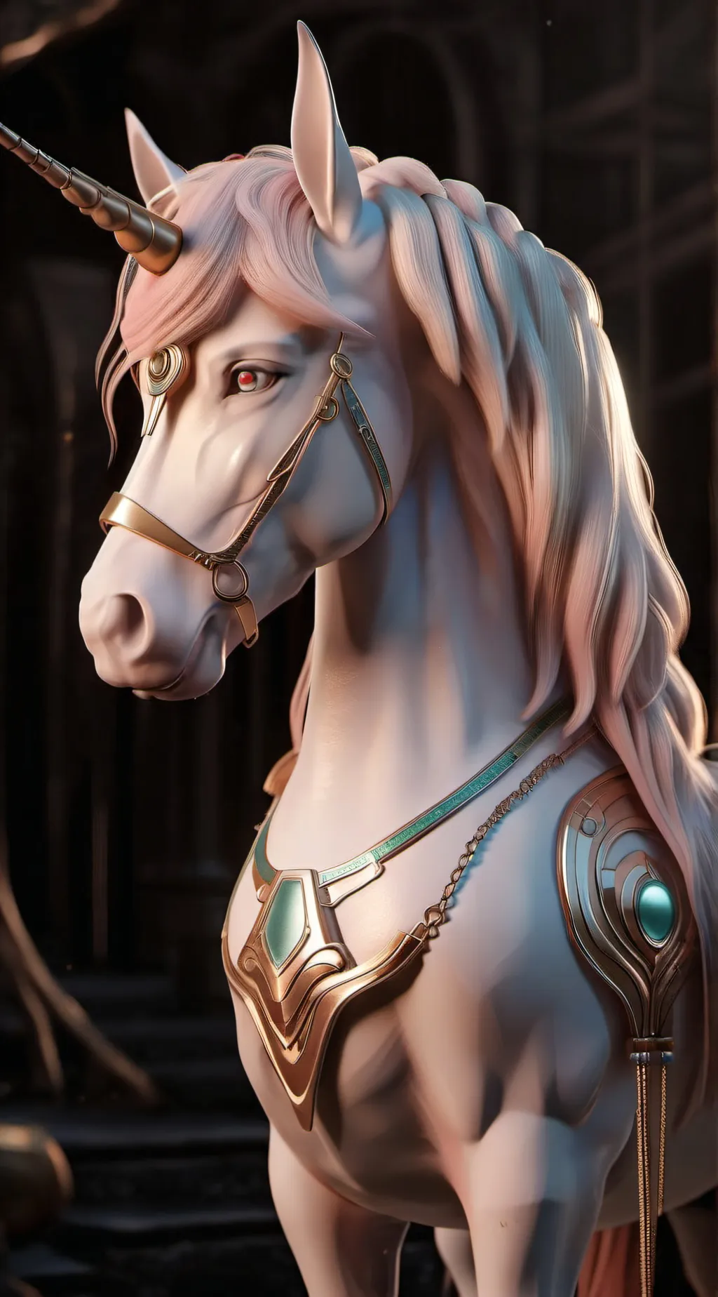 ai character: Pony fucking tail background