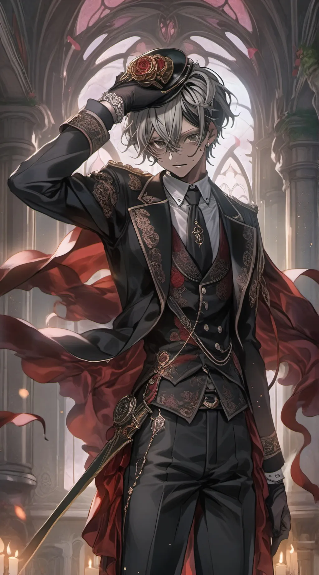 ai character: Meka background