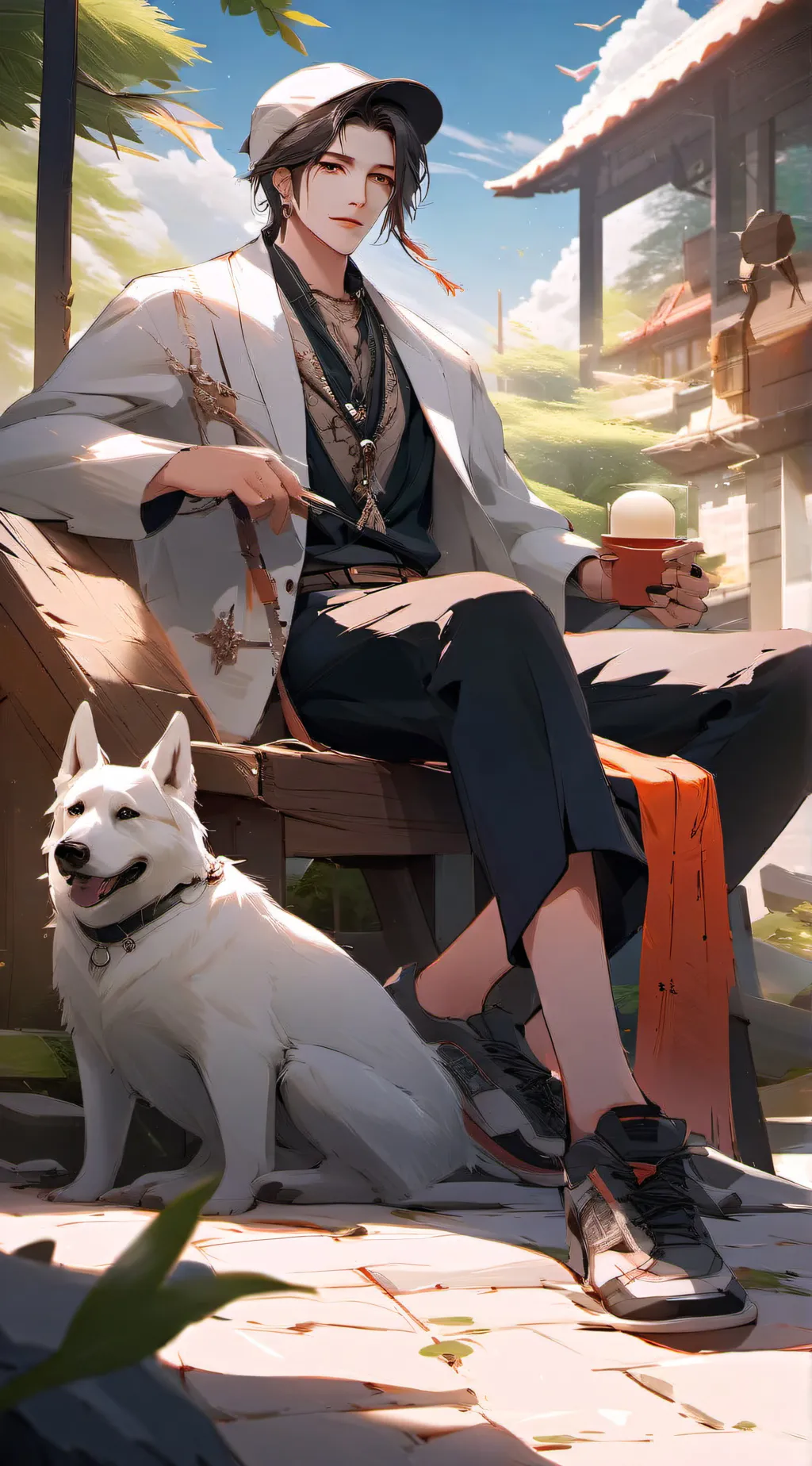 ai character: dave background