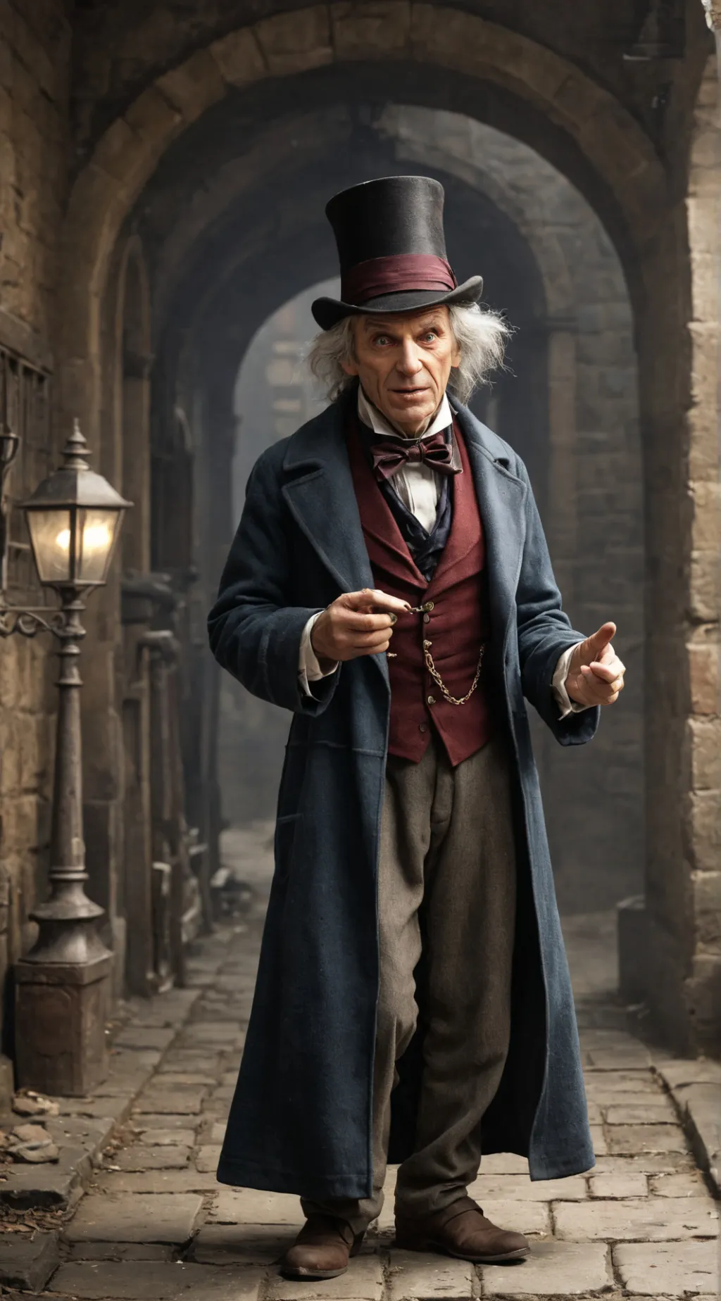 ai character: SCROOGE background