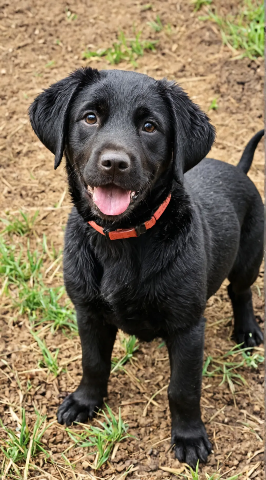 ai character: Doggo :D background