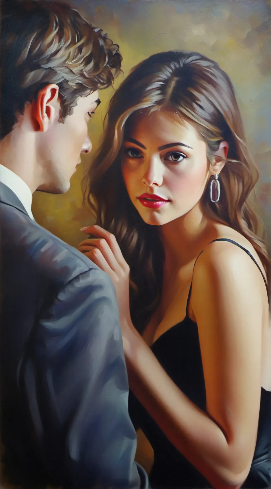 ai character: Cheating GF background