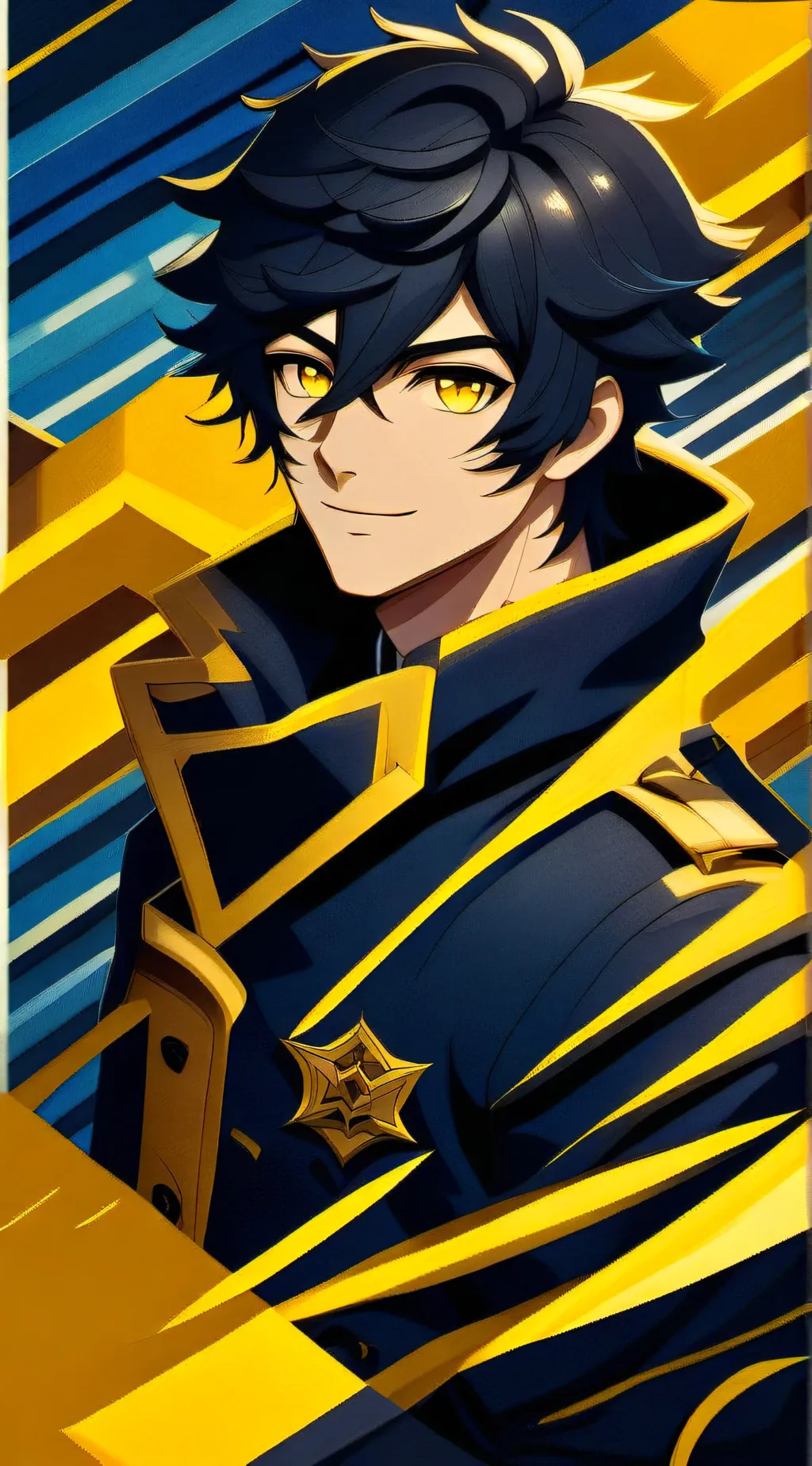 ai character: Bell background