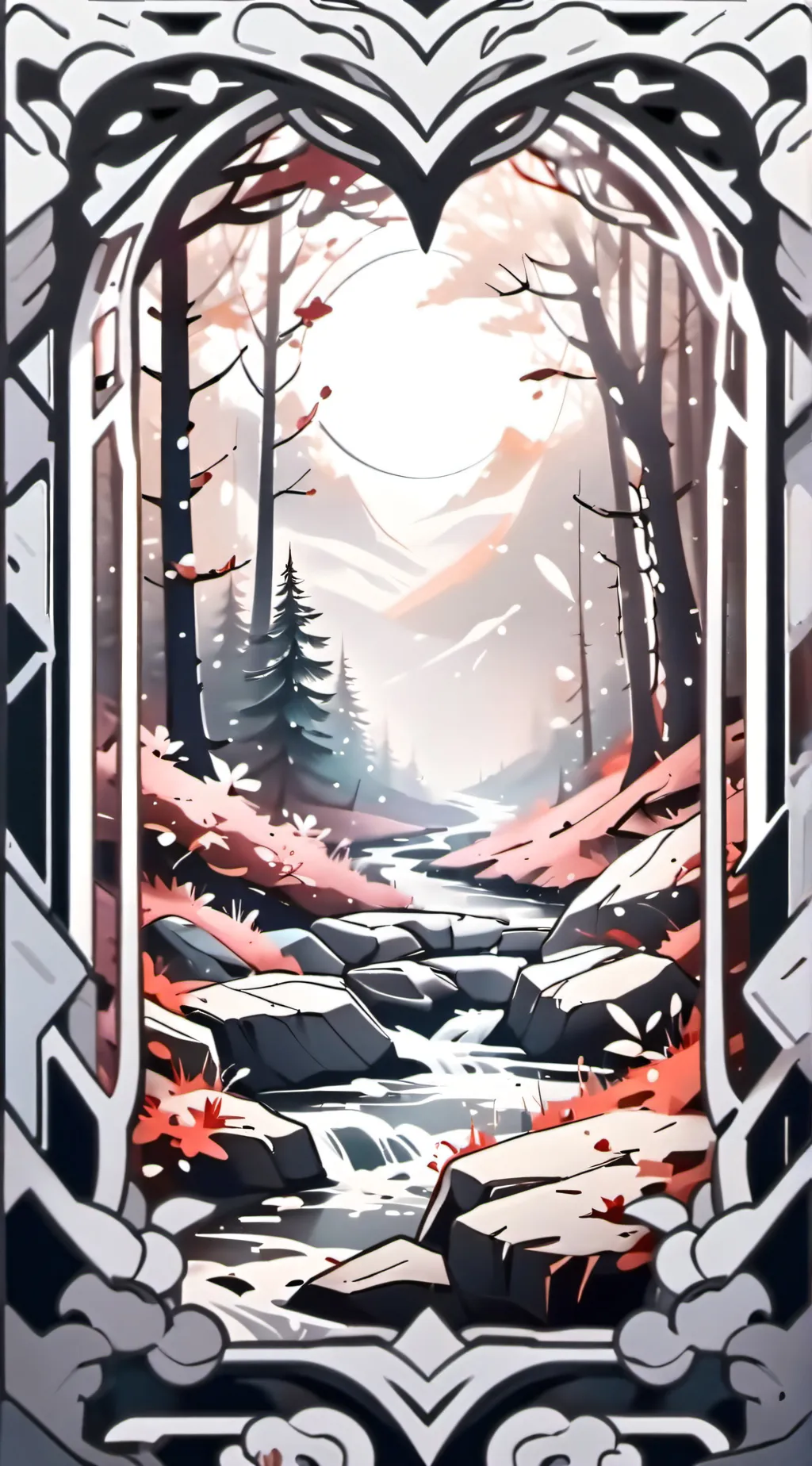 ai character: hello :] :) background