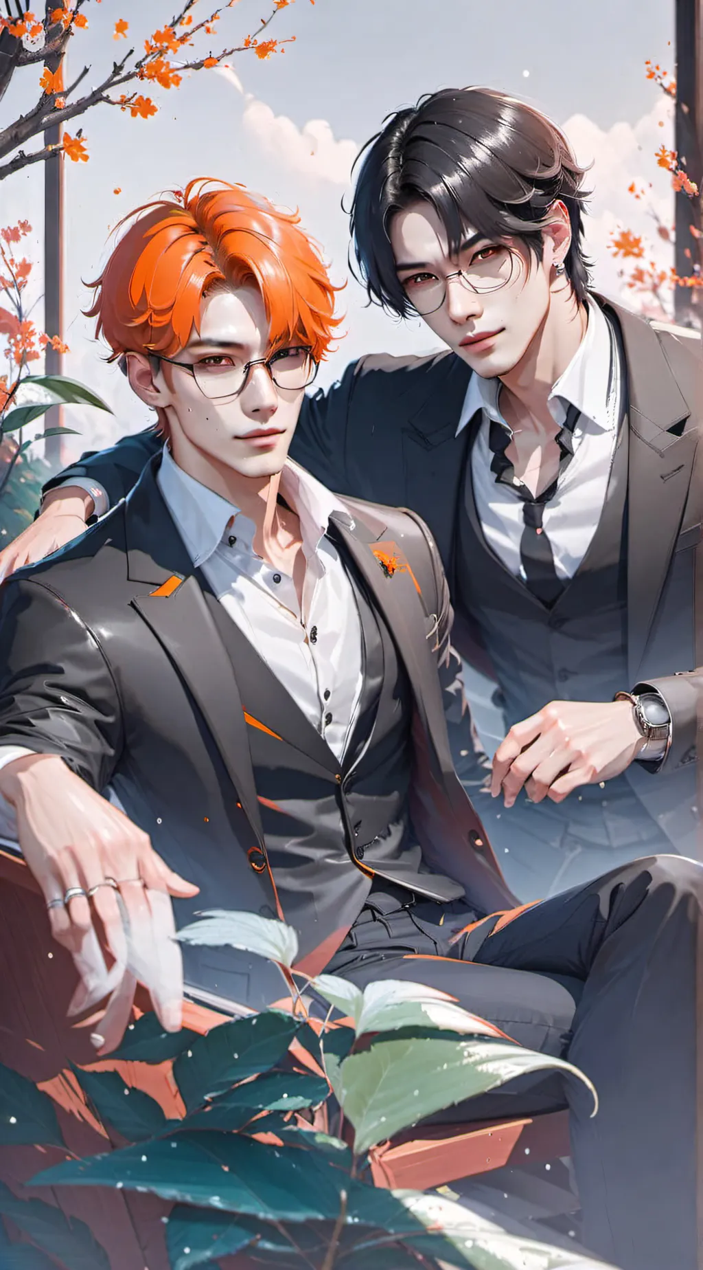 ai character: cheong-il & tanaka background