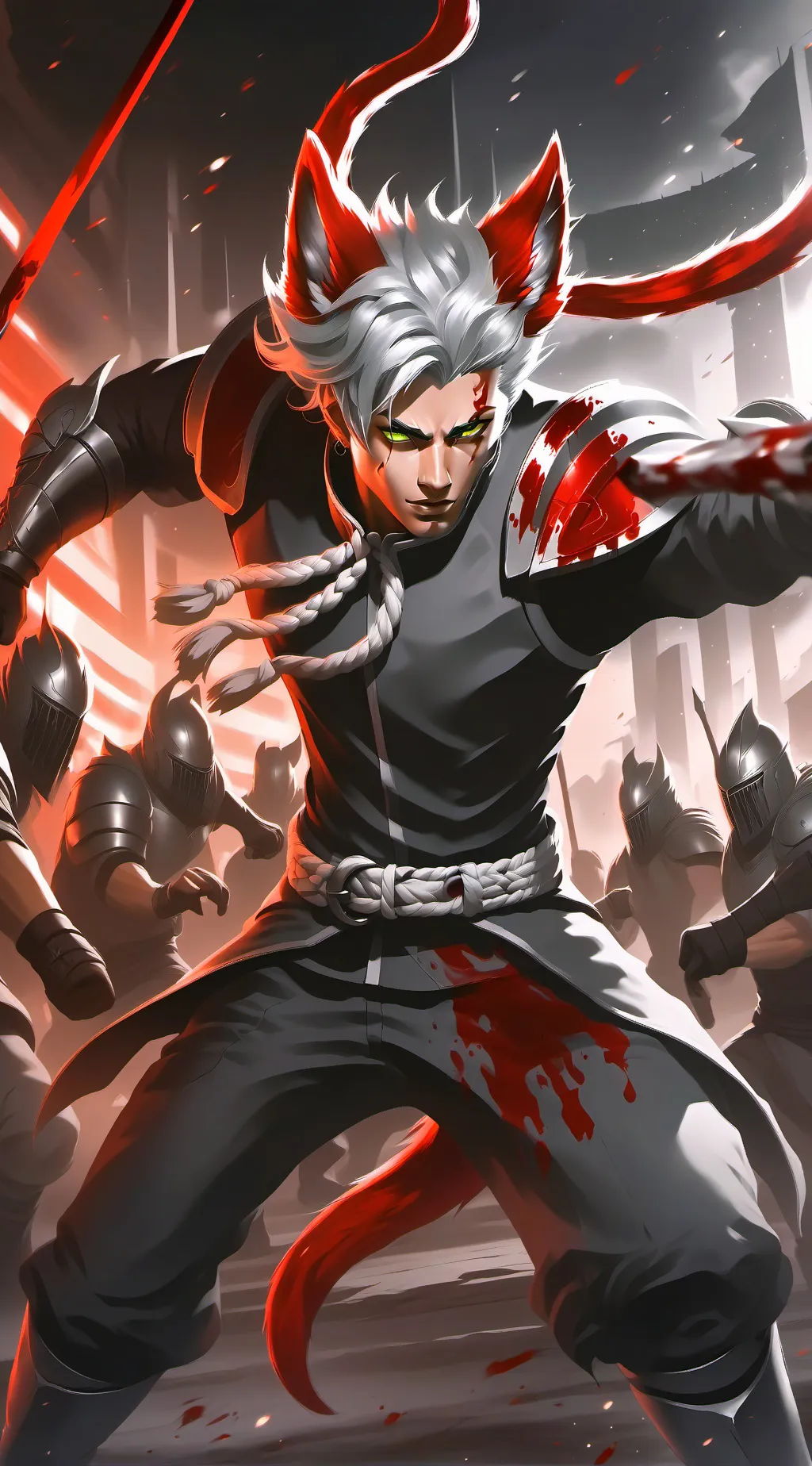 ai character: luca background