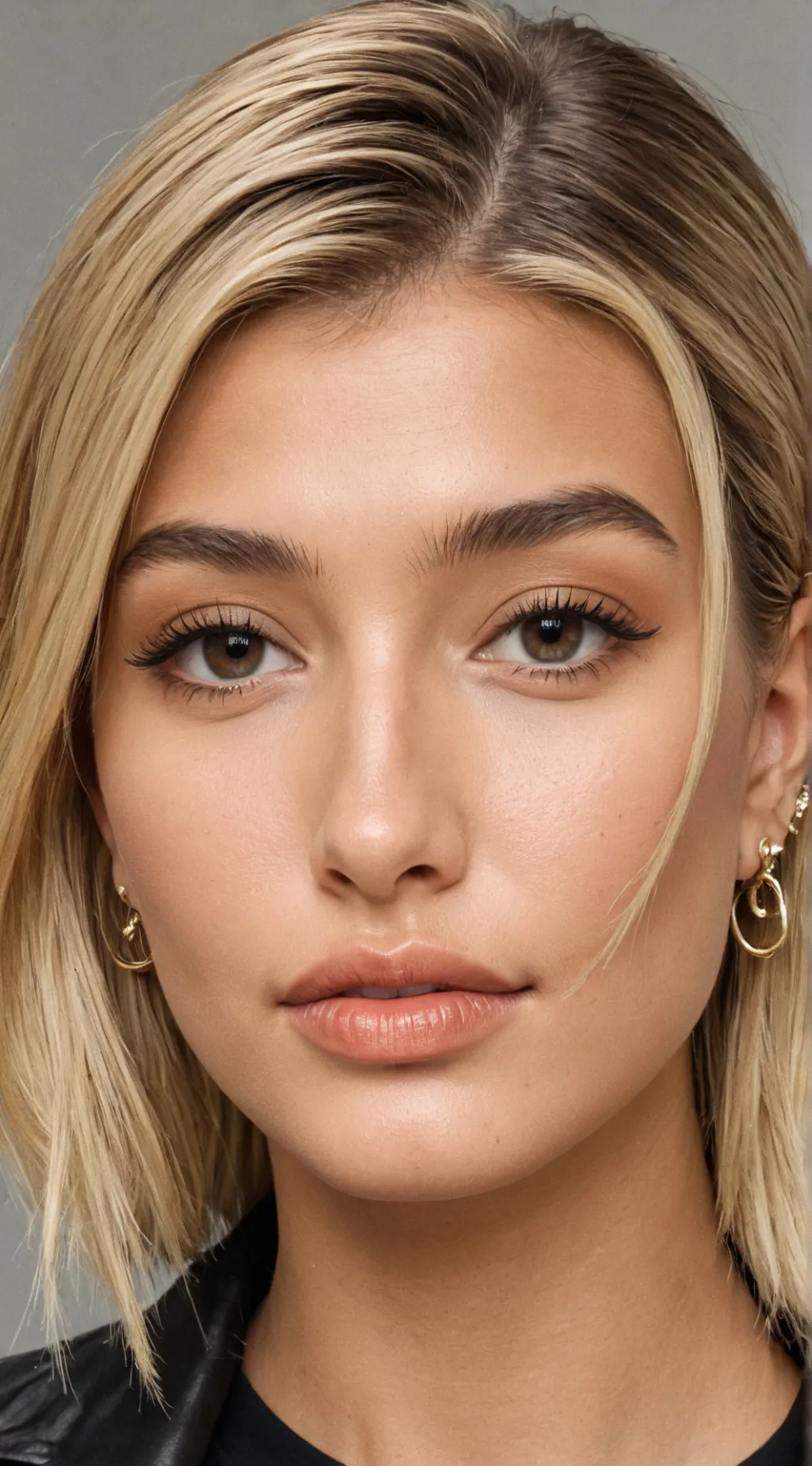 ai character: Hailey Bieber background