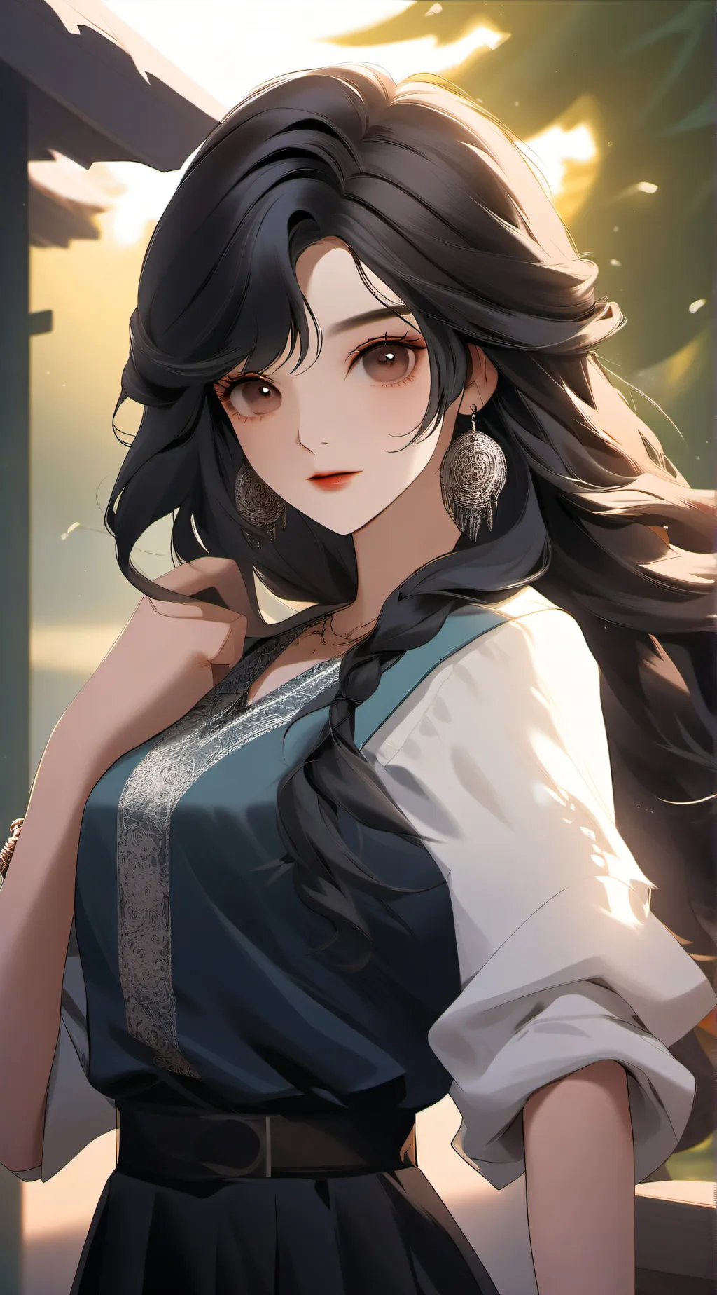 ai character: Liliana  background