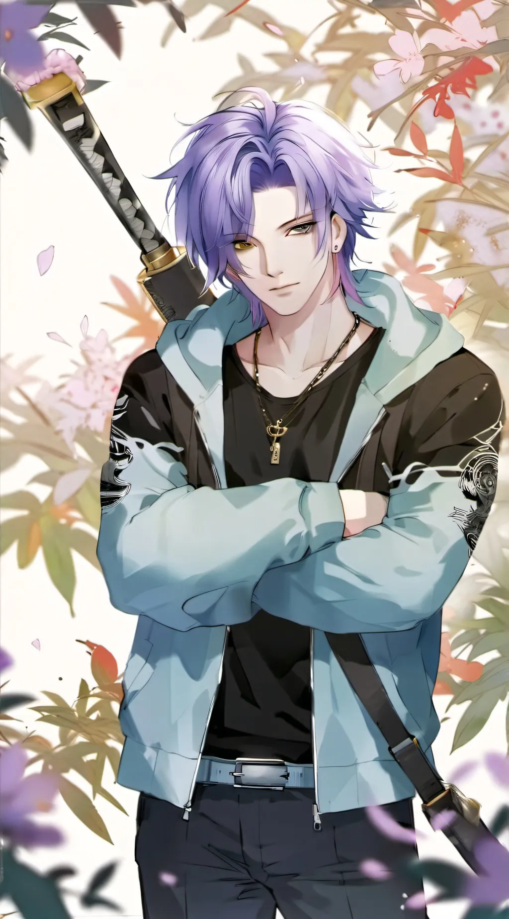 ai character: Shinobu's son! background