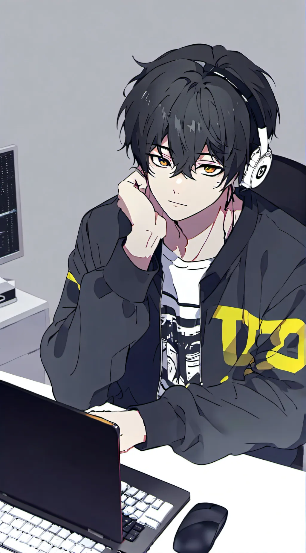 ai character: ~•✨CLAIDE✨•~ background