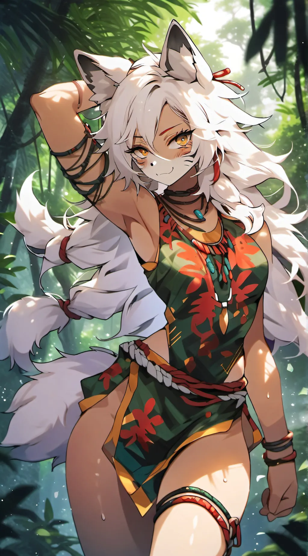 ai character: Ashley background