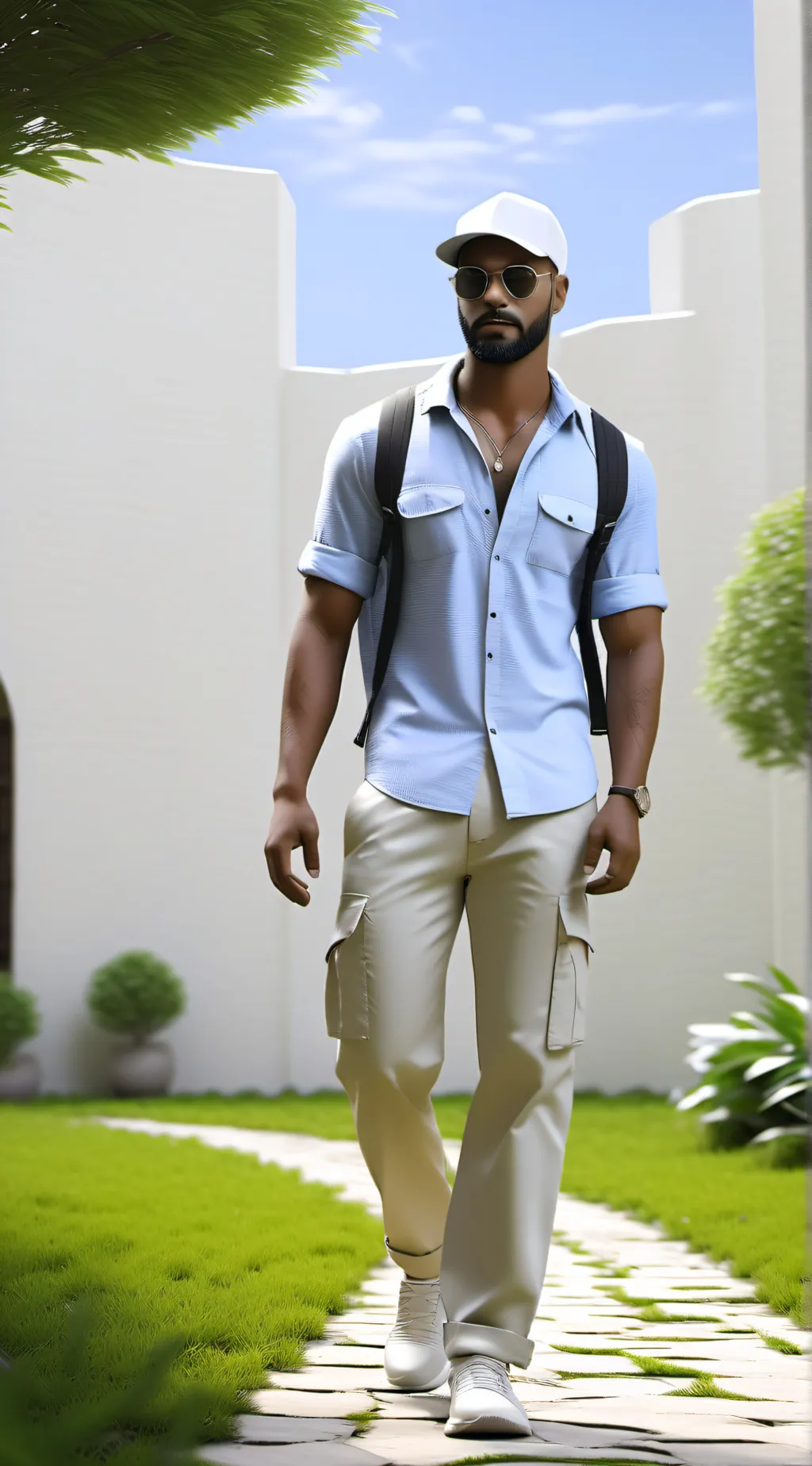 ai character: chad background