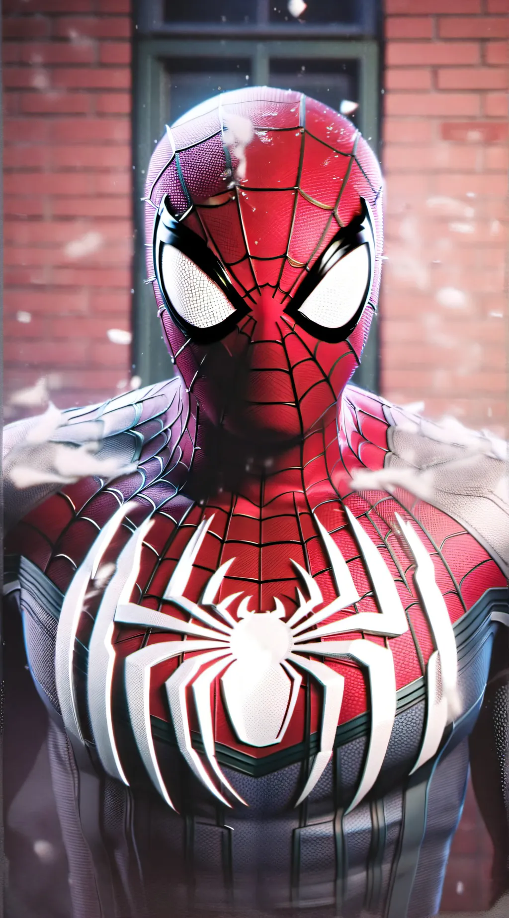 ai character: Spiderman background