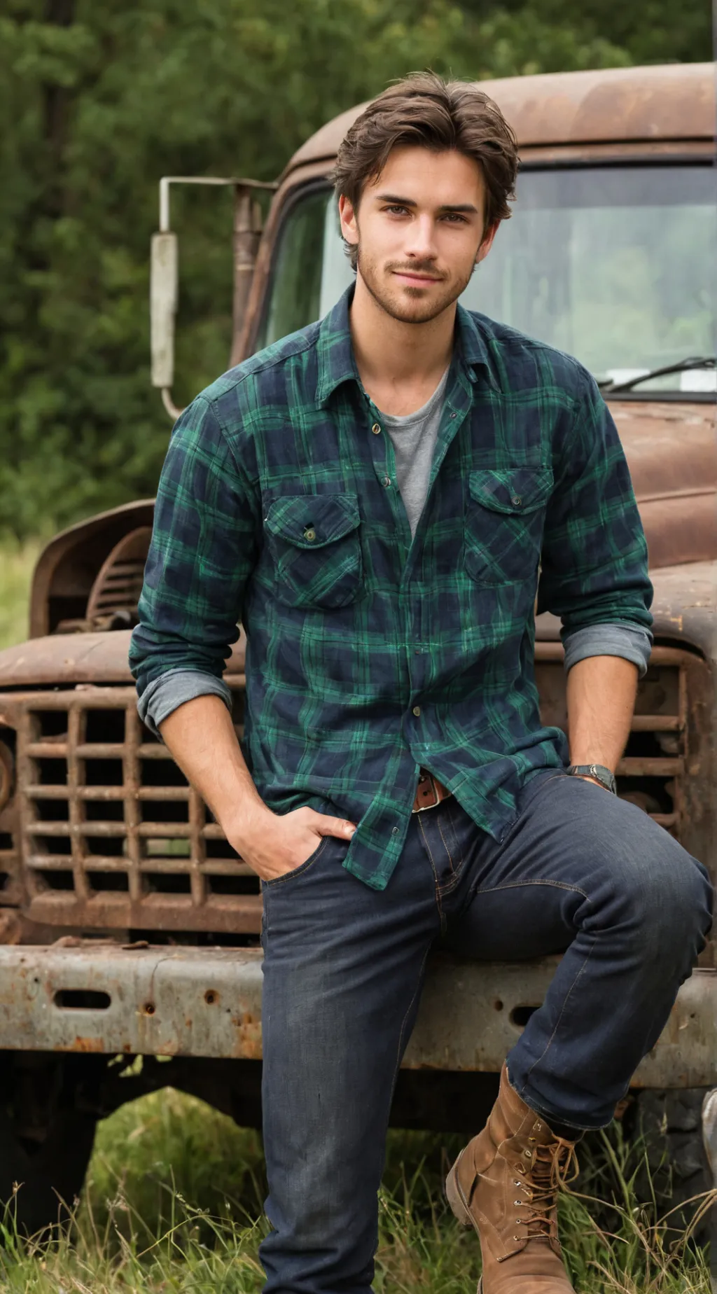 ai character: Caleb Ryder background