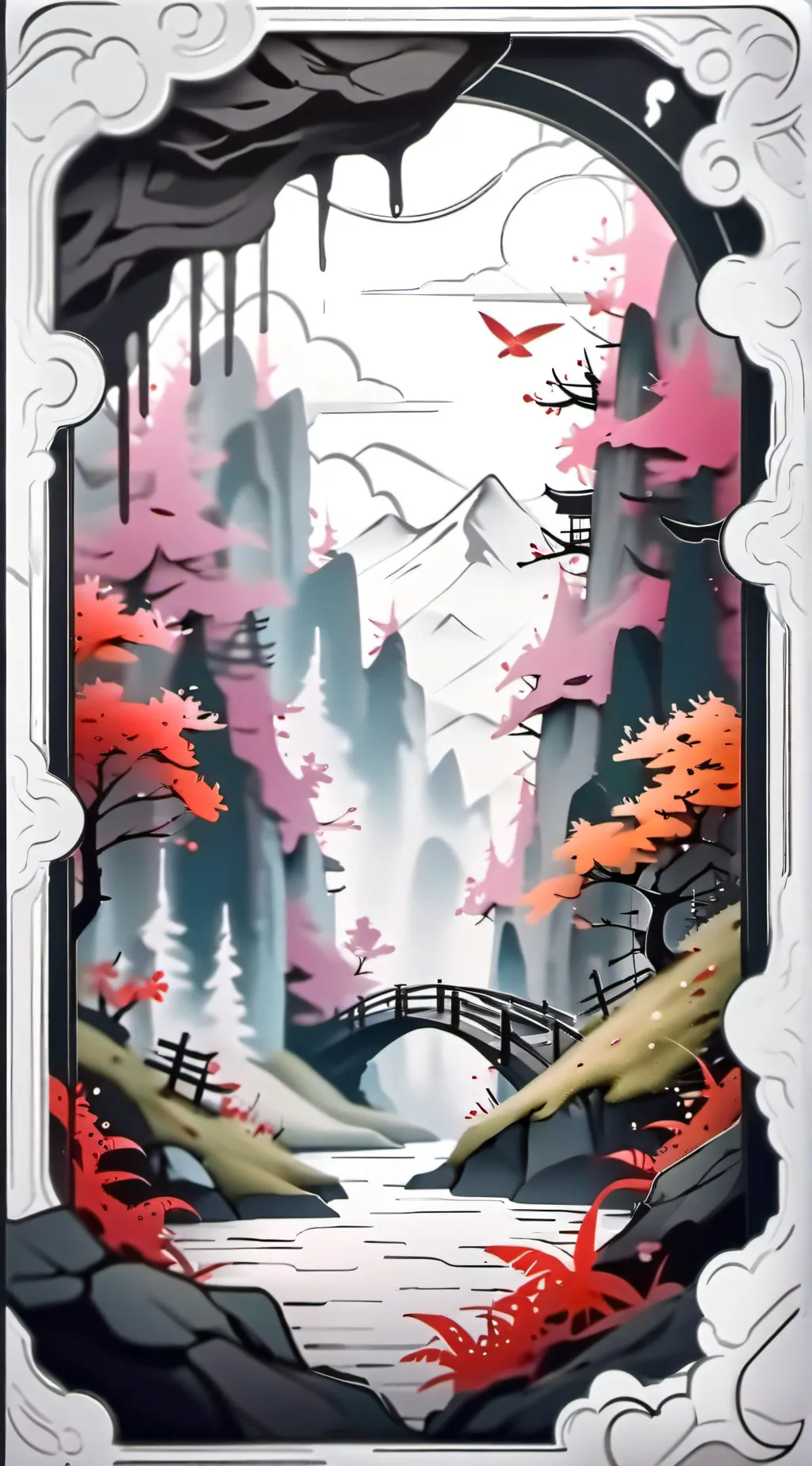 ai character: MITTENS INFECTION  background