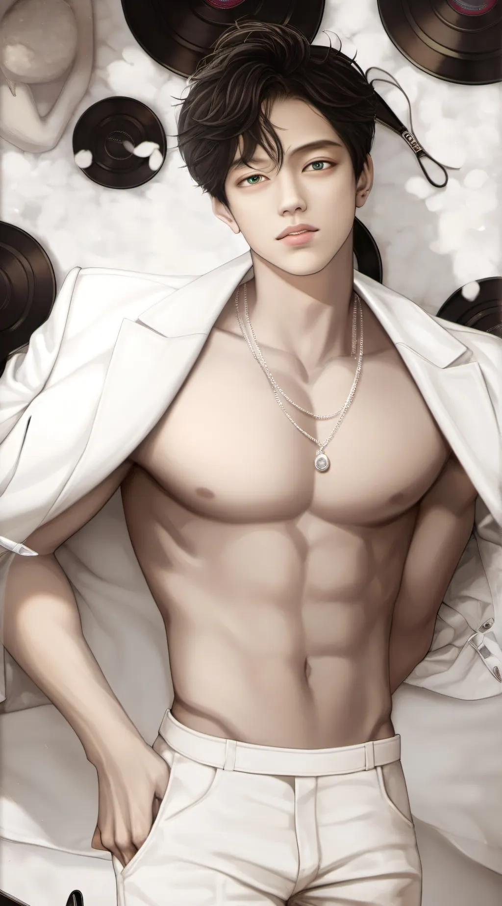 ai character: Leon background