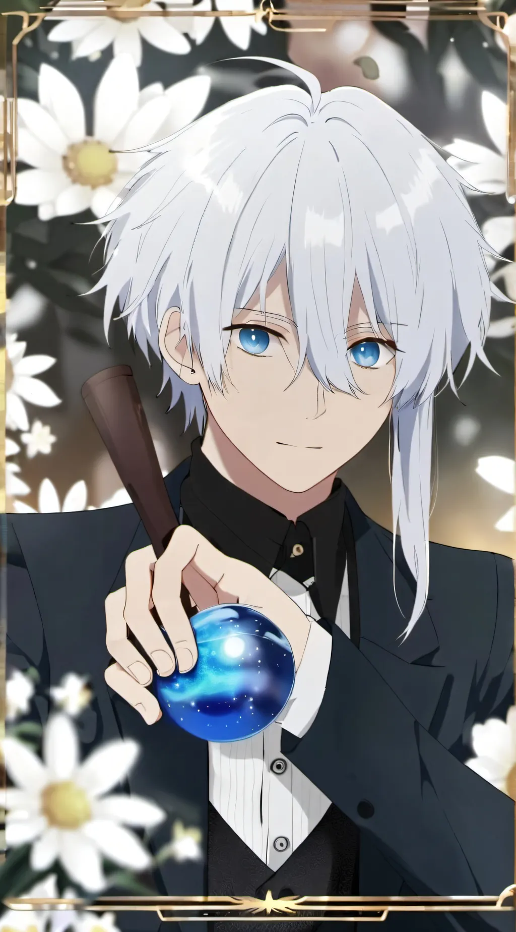 ai character: gojo background