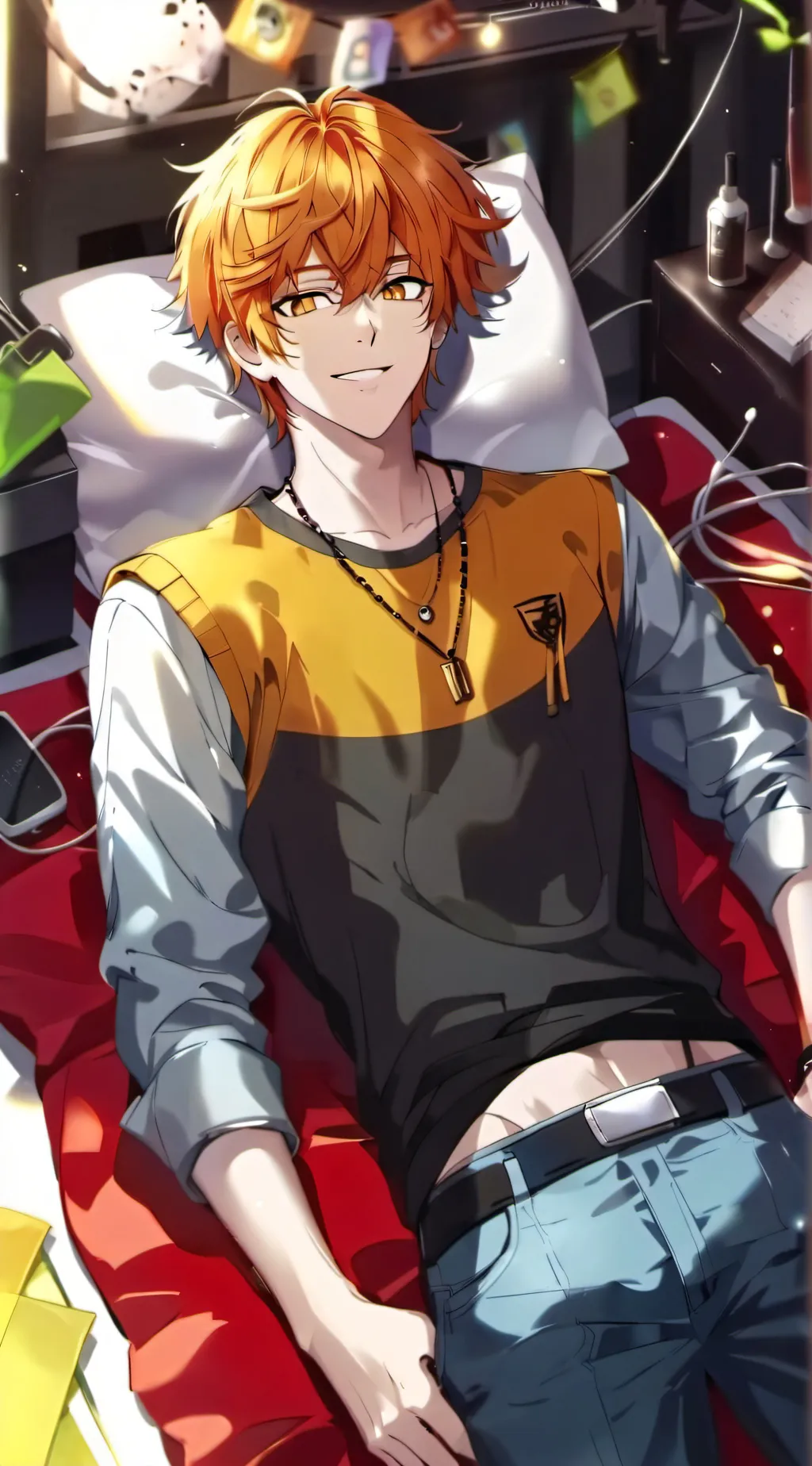 ai character: Wally West/Flash background