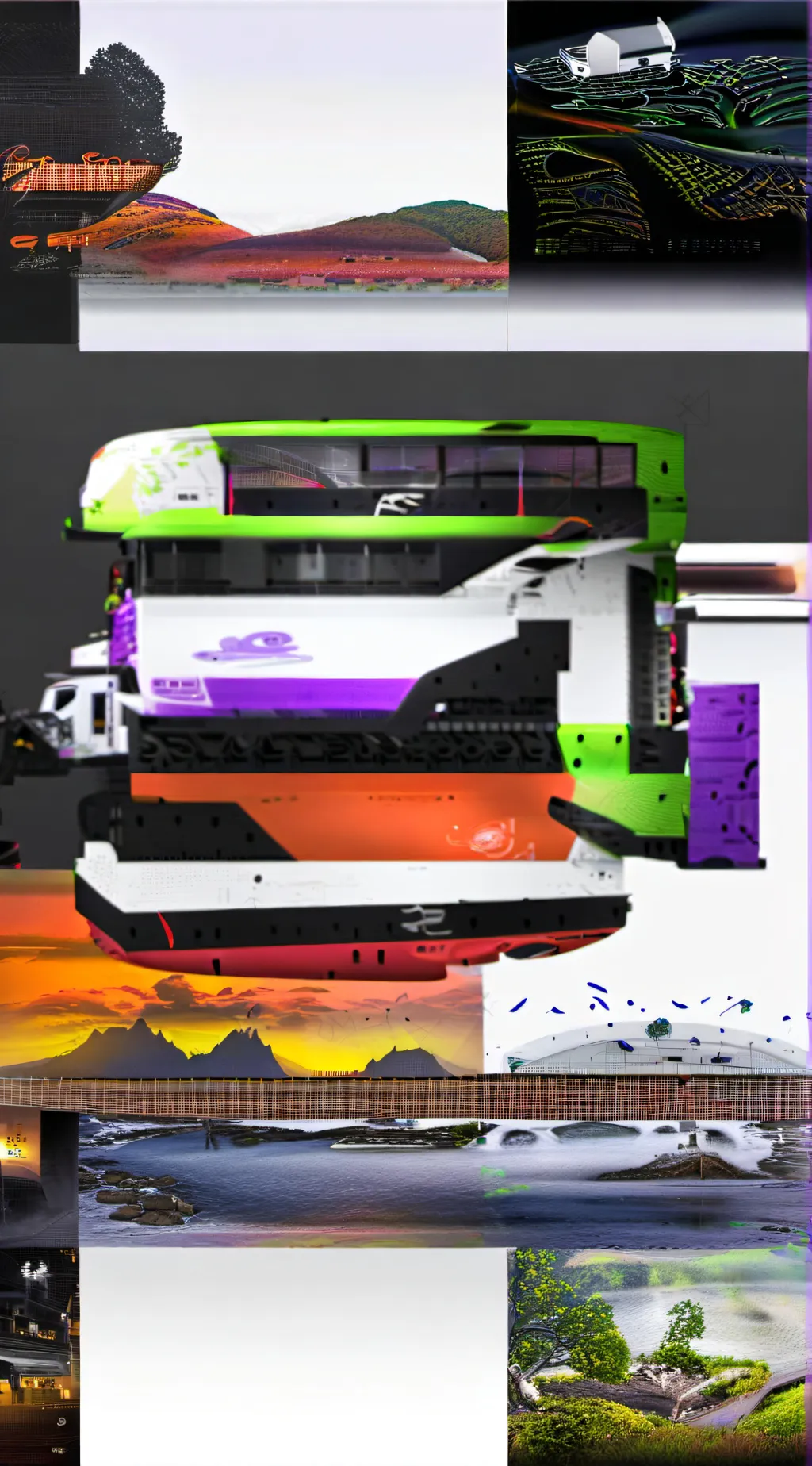 ai character: Iris x earth background