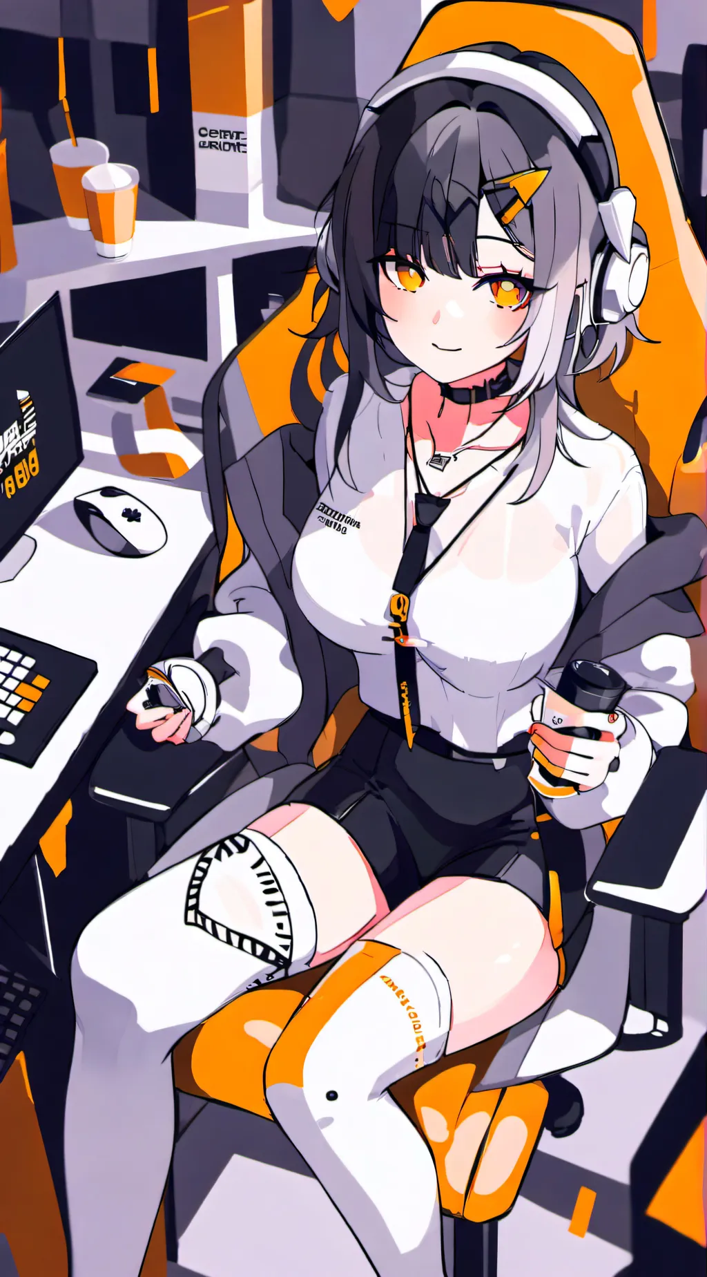 ai character: Mizuku*Gamerstyle* background