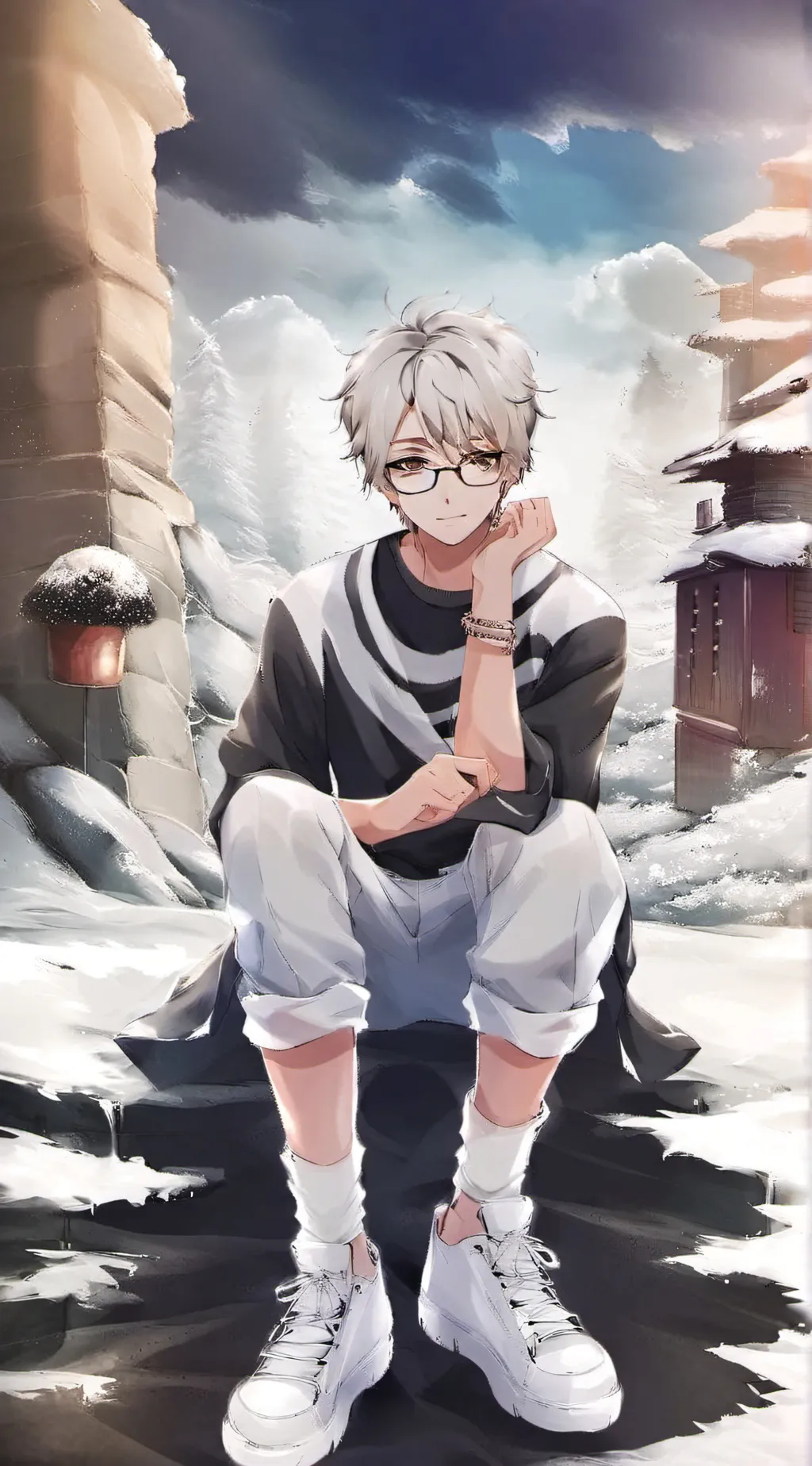 ai character: ★°🎧Maximo_!!°★ background