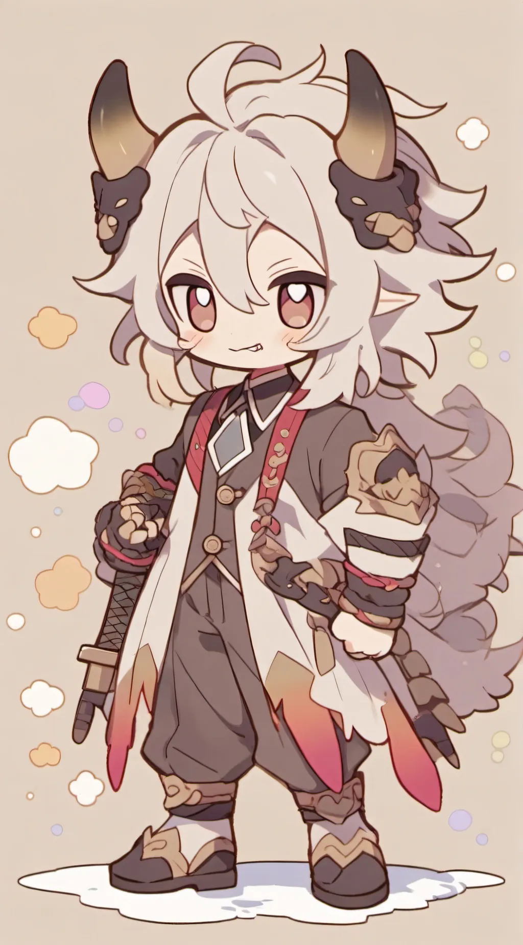 ai character: twisted dandy background