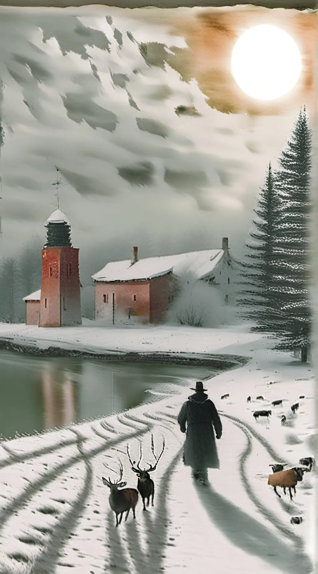 ai character: Путник  background