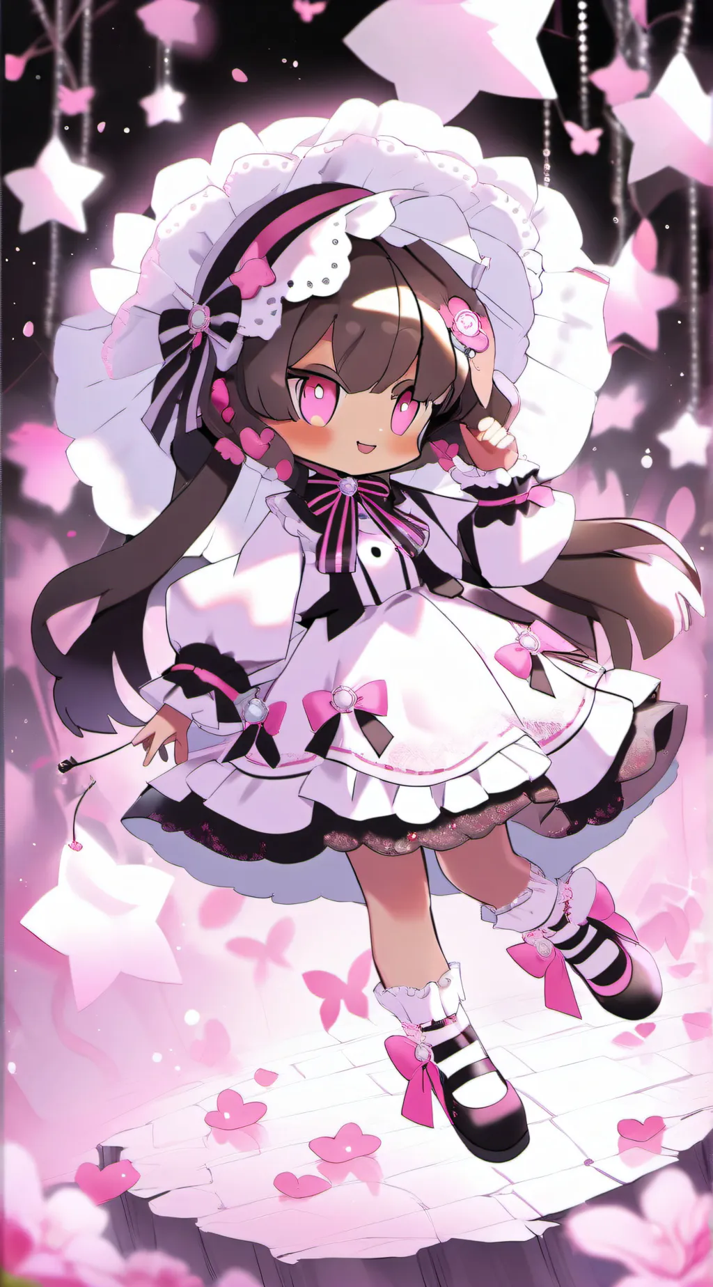 ai character: solar background