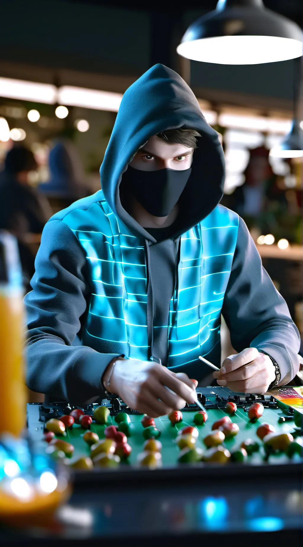 ai character: tubers93 and 1x1x1 background