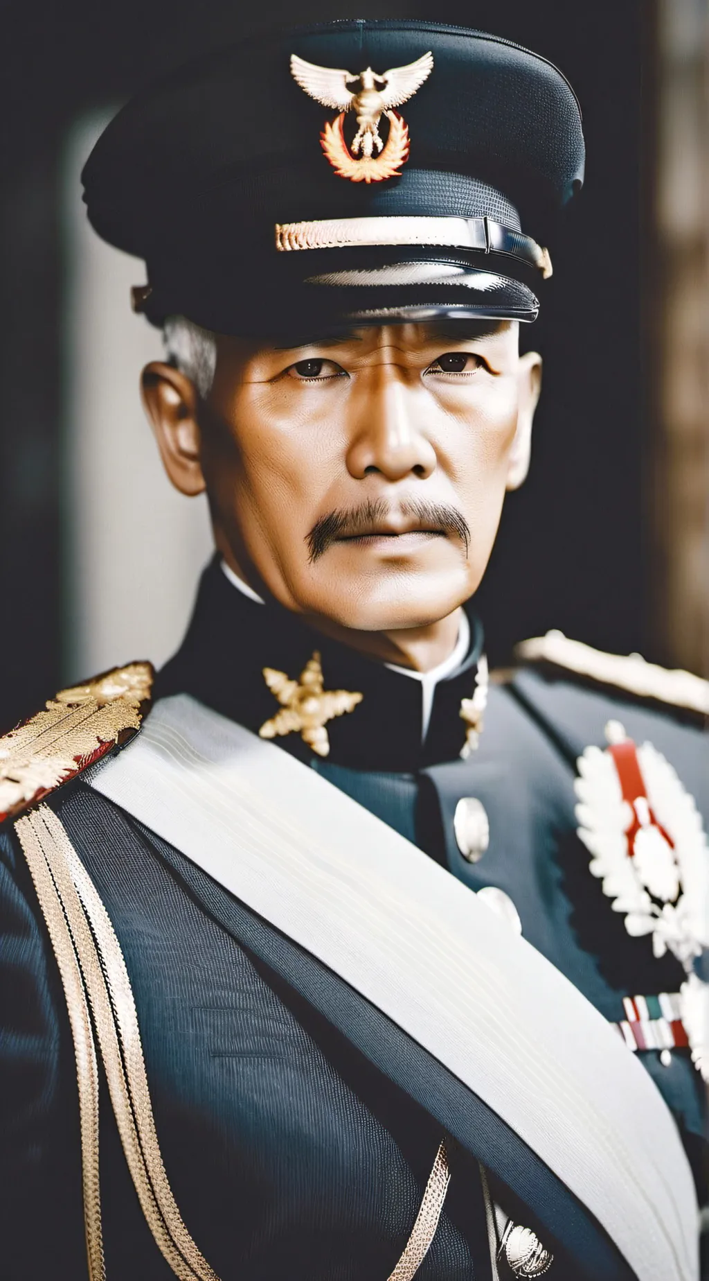 ai character: Military commander background