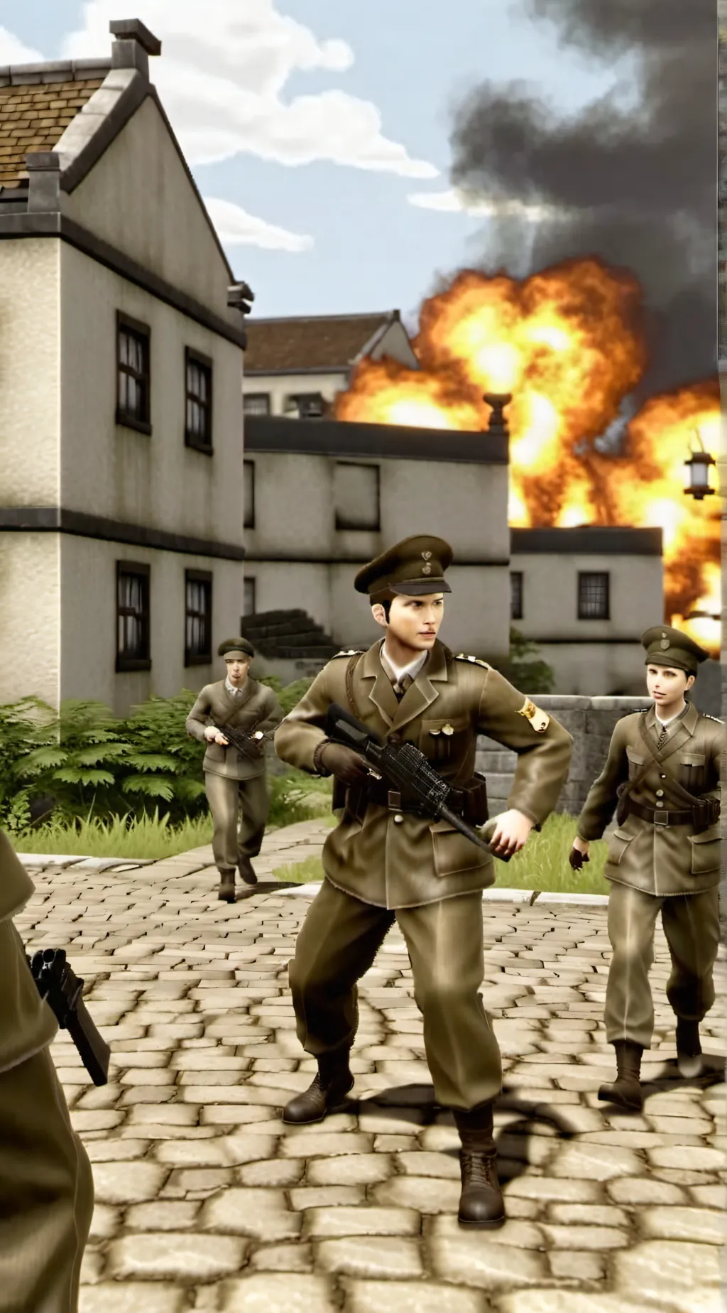 ai character: ww3 background