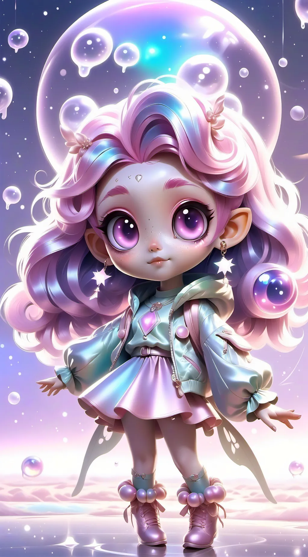 ai character: Mars background