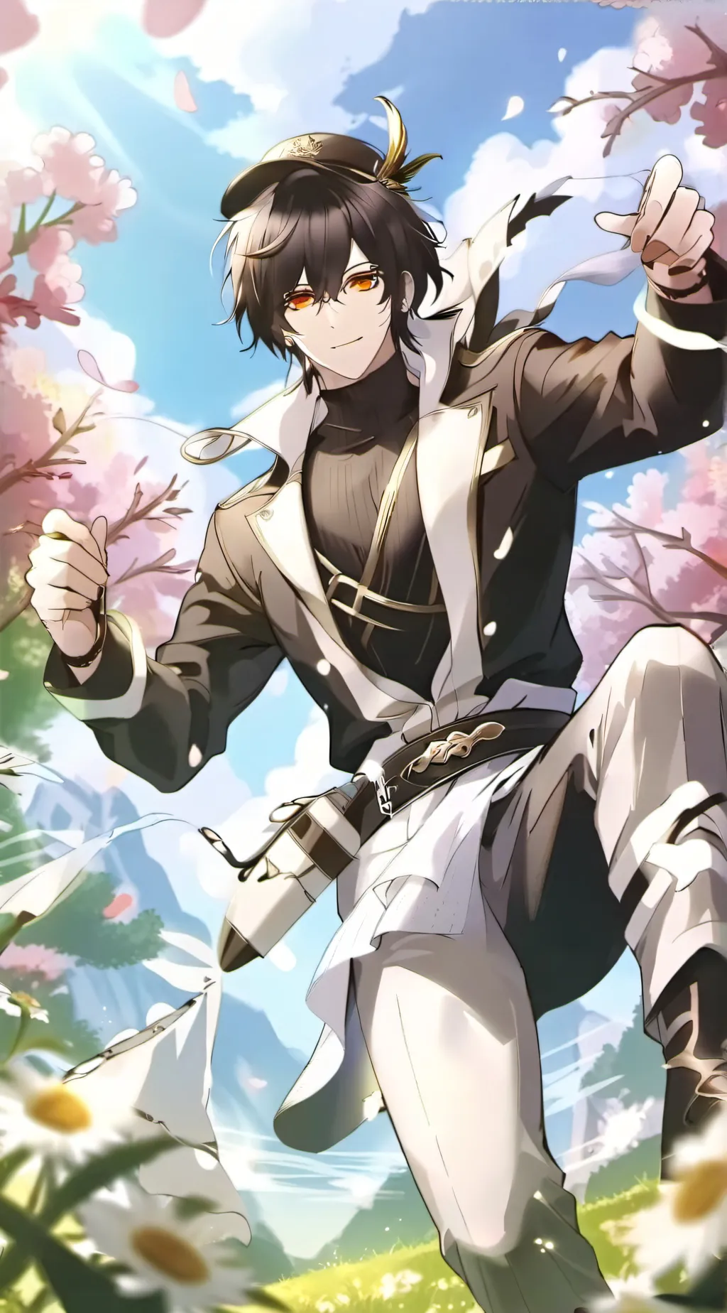 ai character: Kokushibo  background