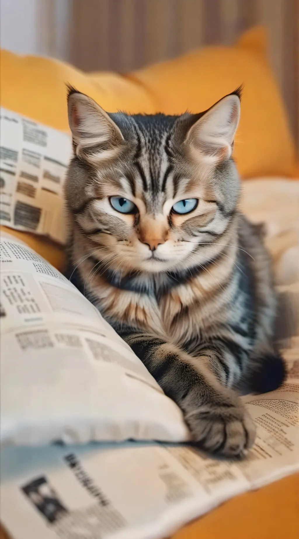 ai character: black cat background