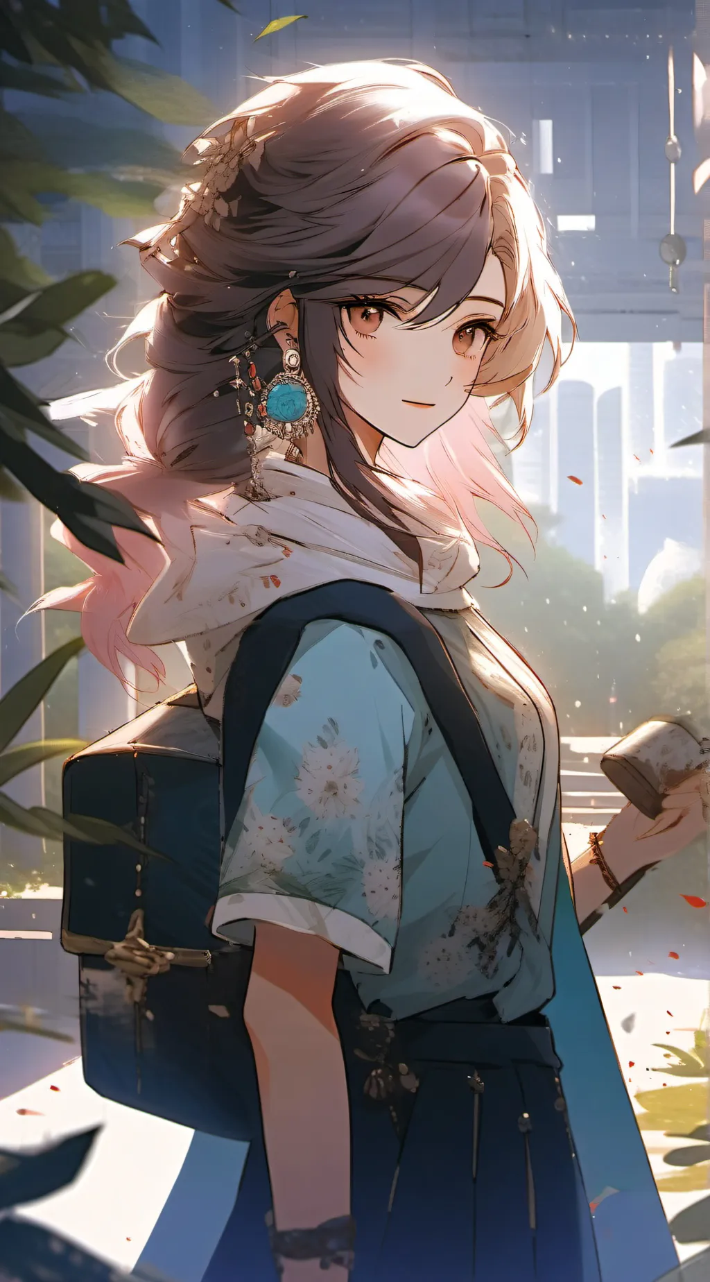 ai character: lily  background