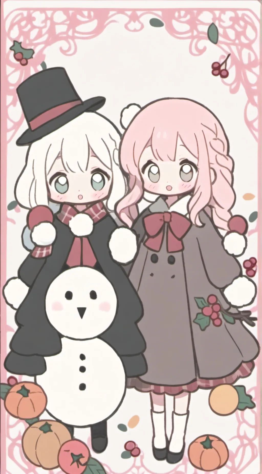 ai character: Fpe Thanksgiving. background