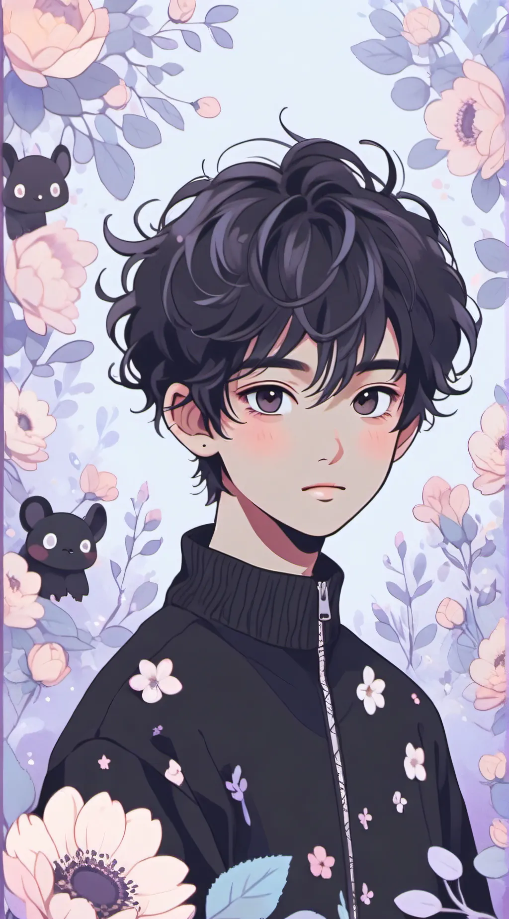 ai character: Sebastian Bután background