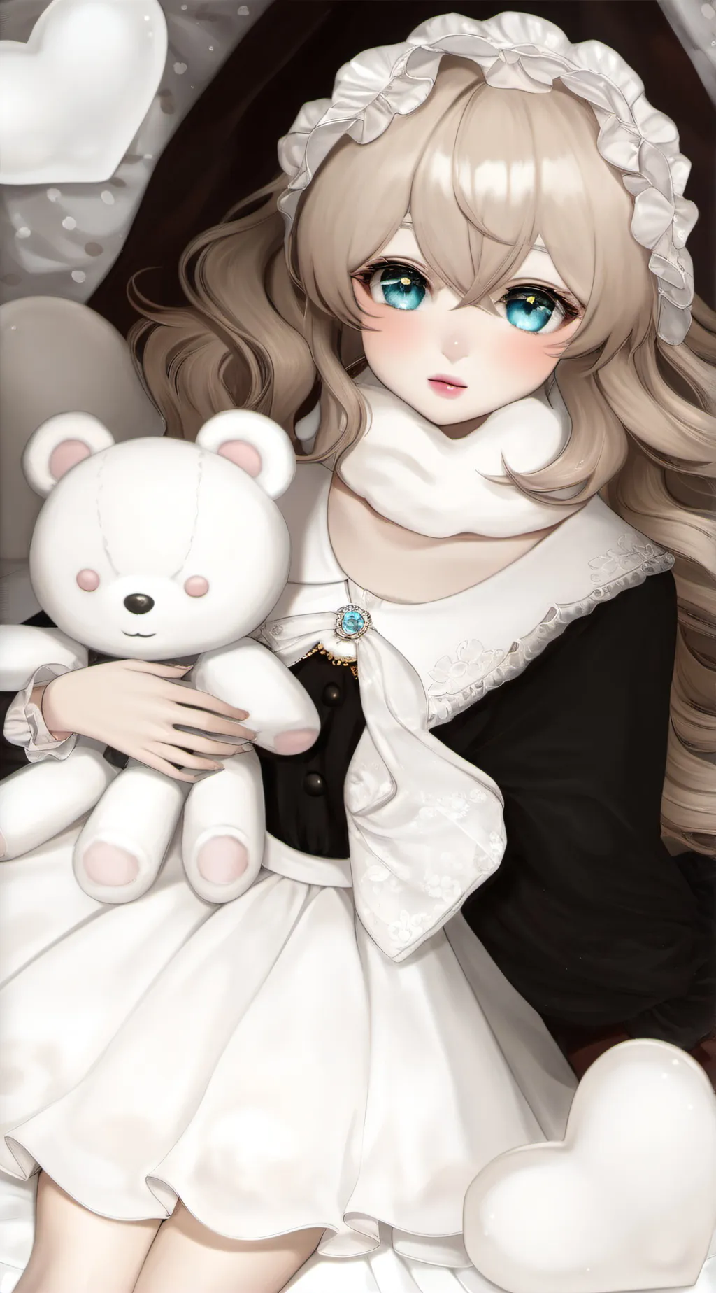 ai character: MHA (HORROR) background