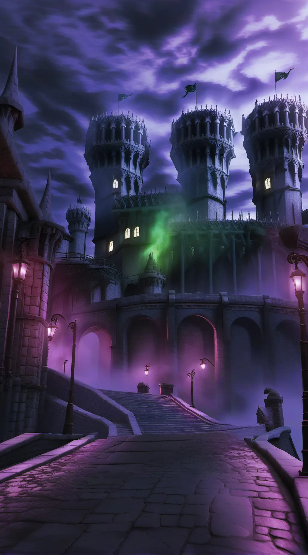 ai character: Hogwarts Forever background