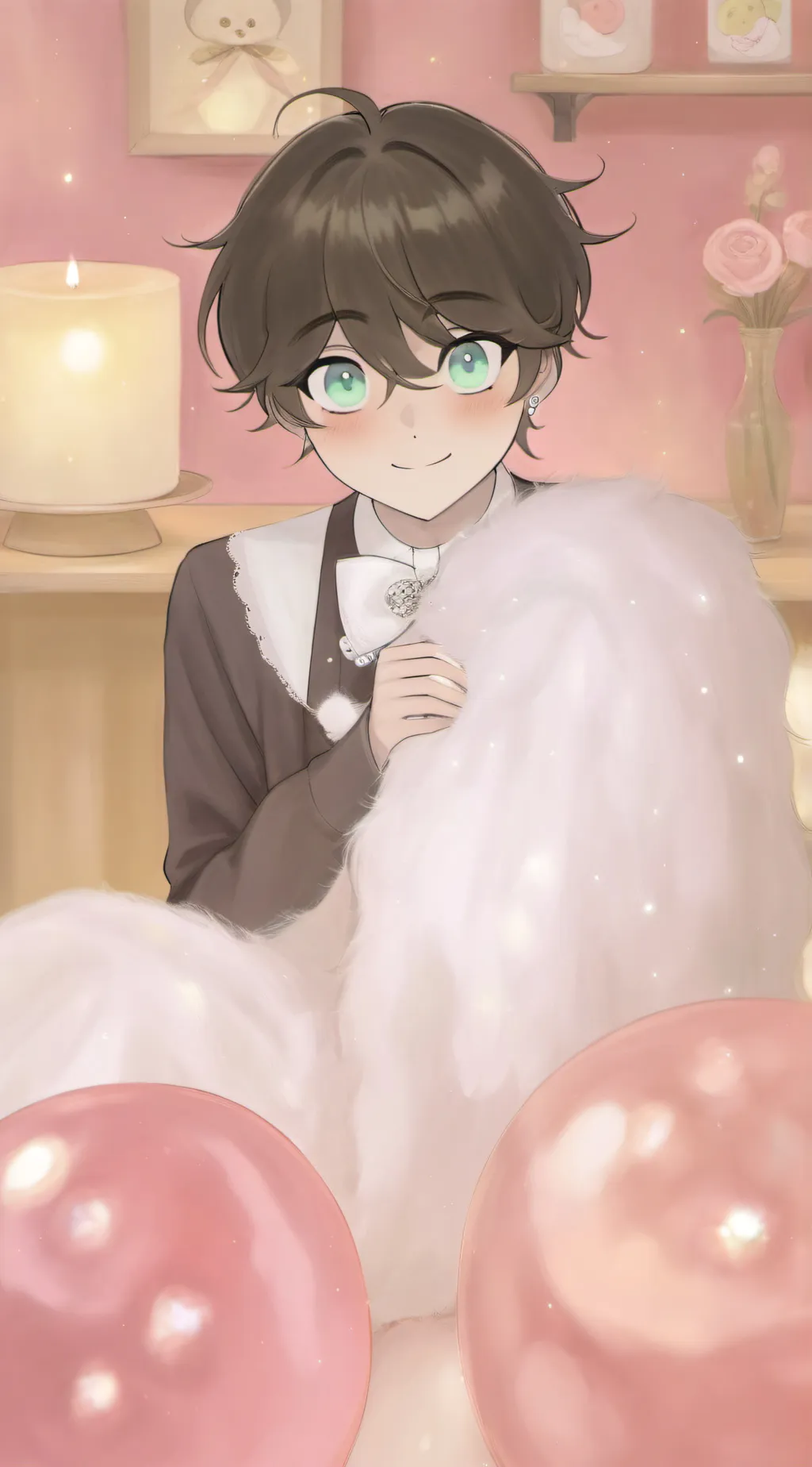 ai character: coming soon background