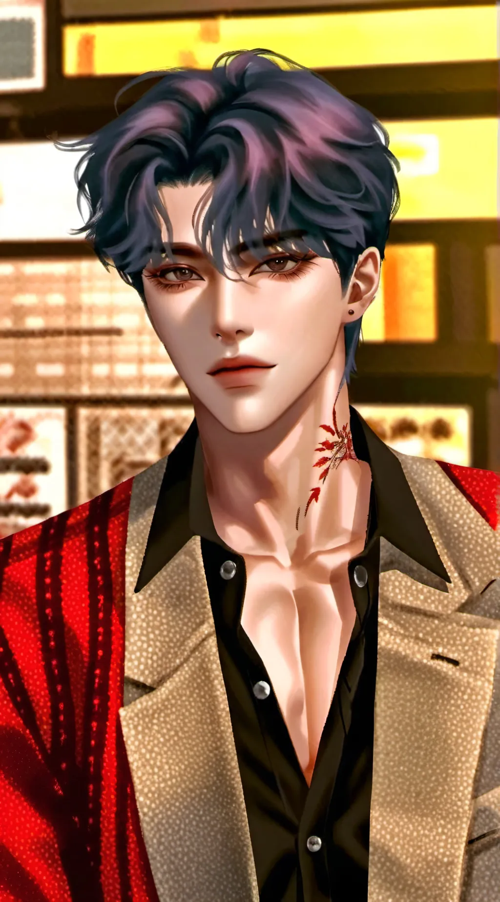 ai character: StepBrother background